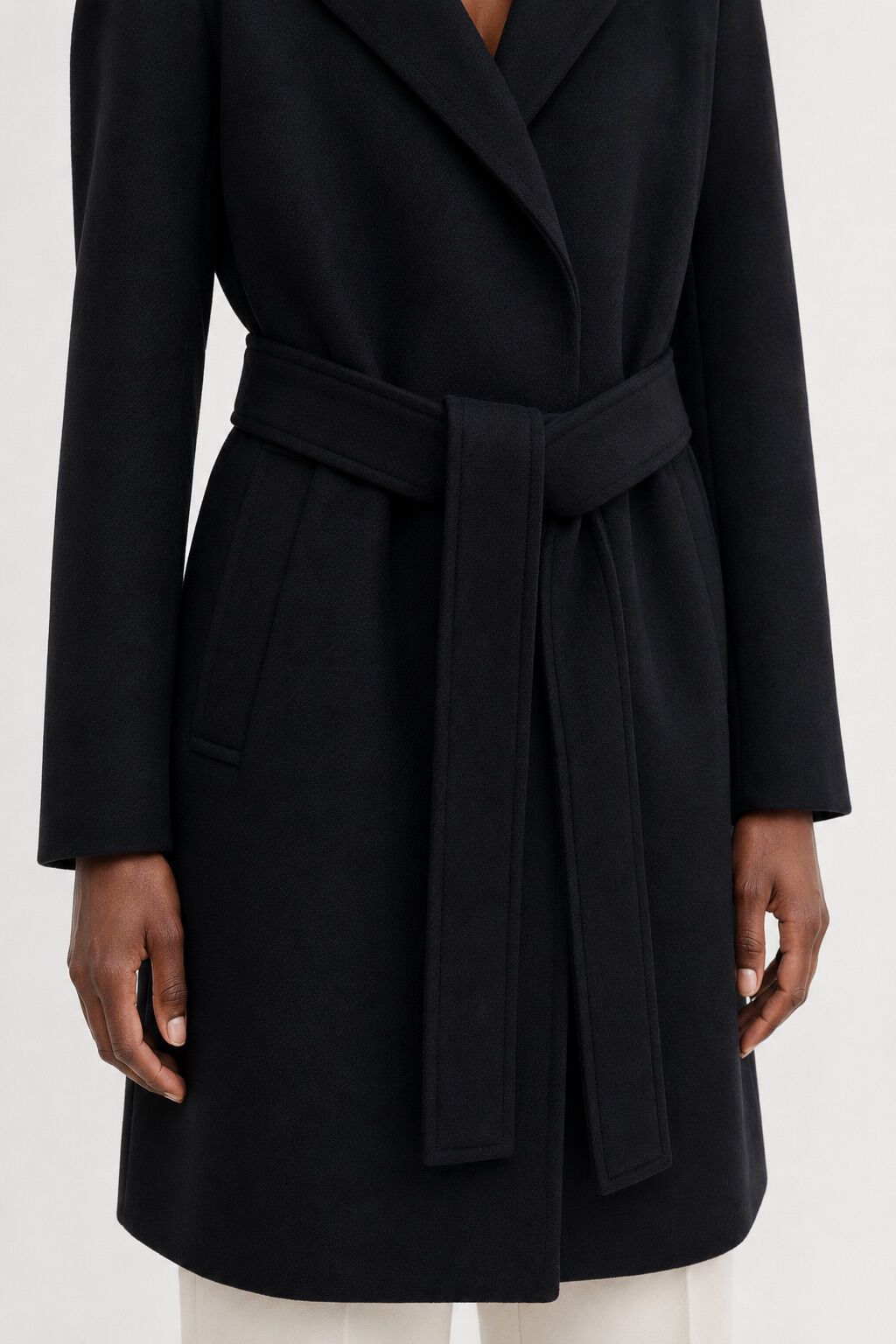 Kaya Coat - Black | FILIPPA K