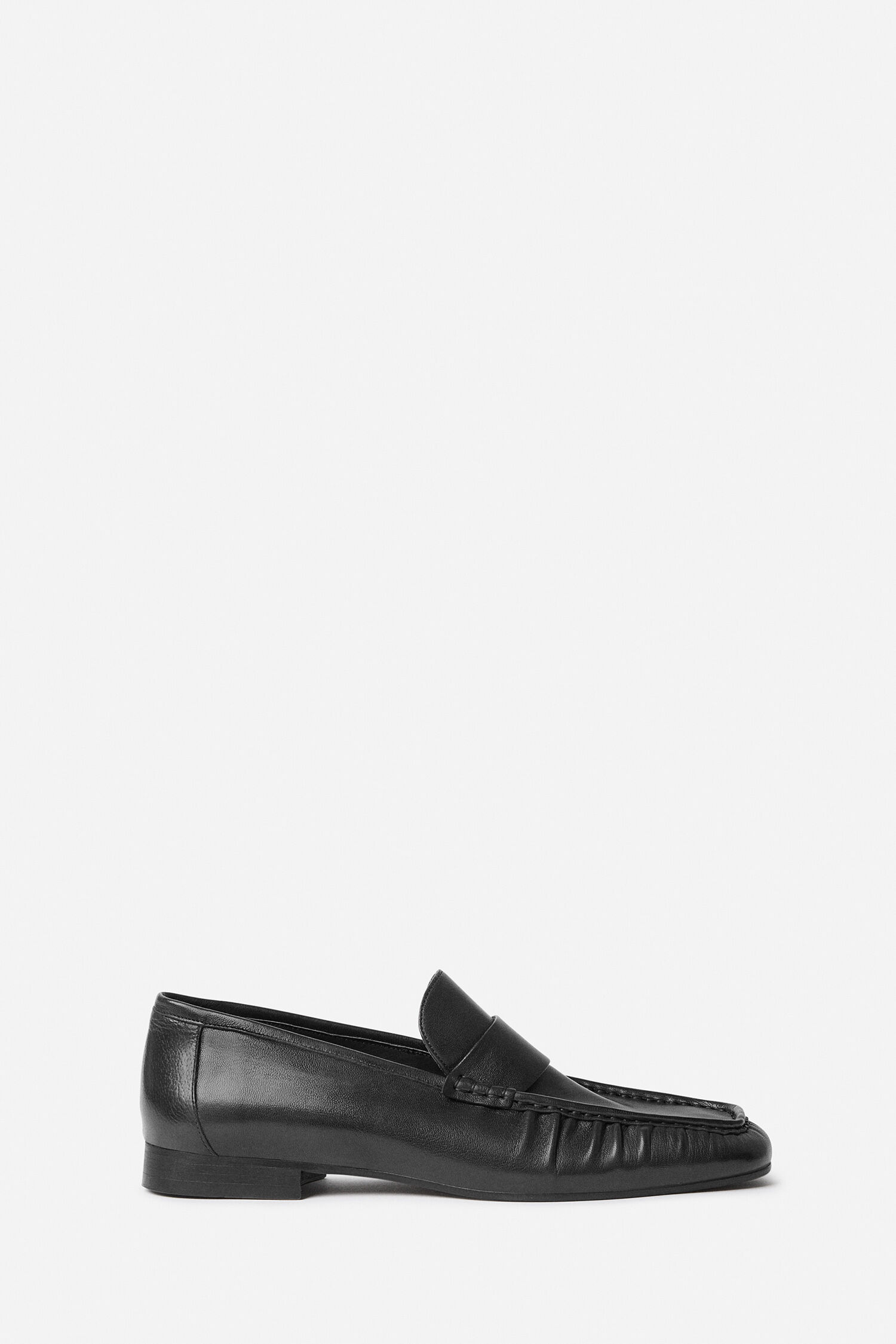 Gathered Detail Loafers