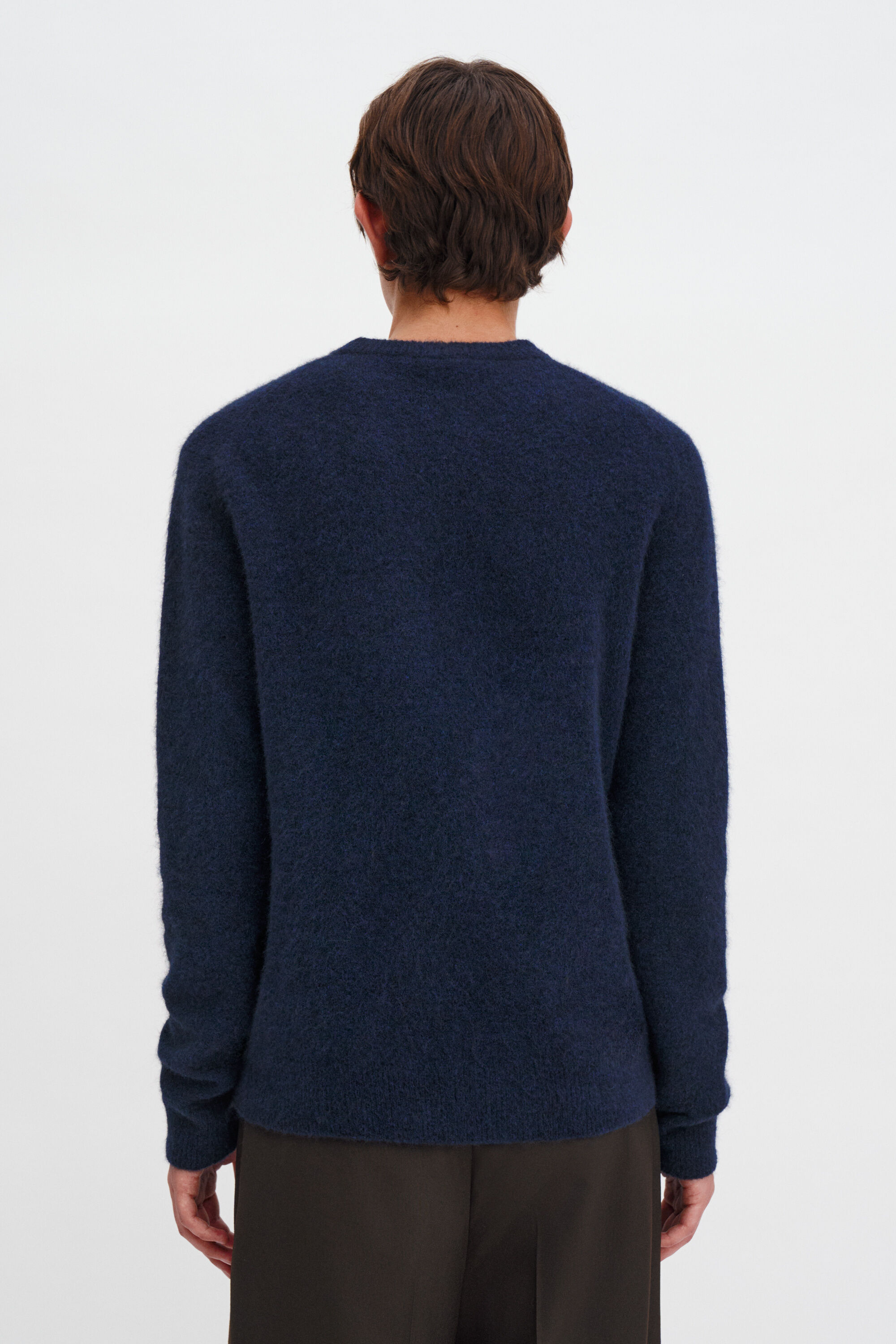 Wool Yak Sweater - Navy | FILIPPA K