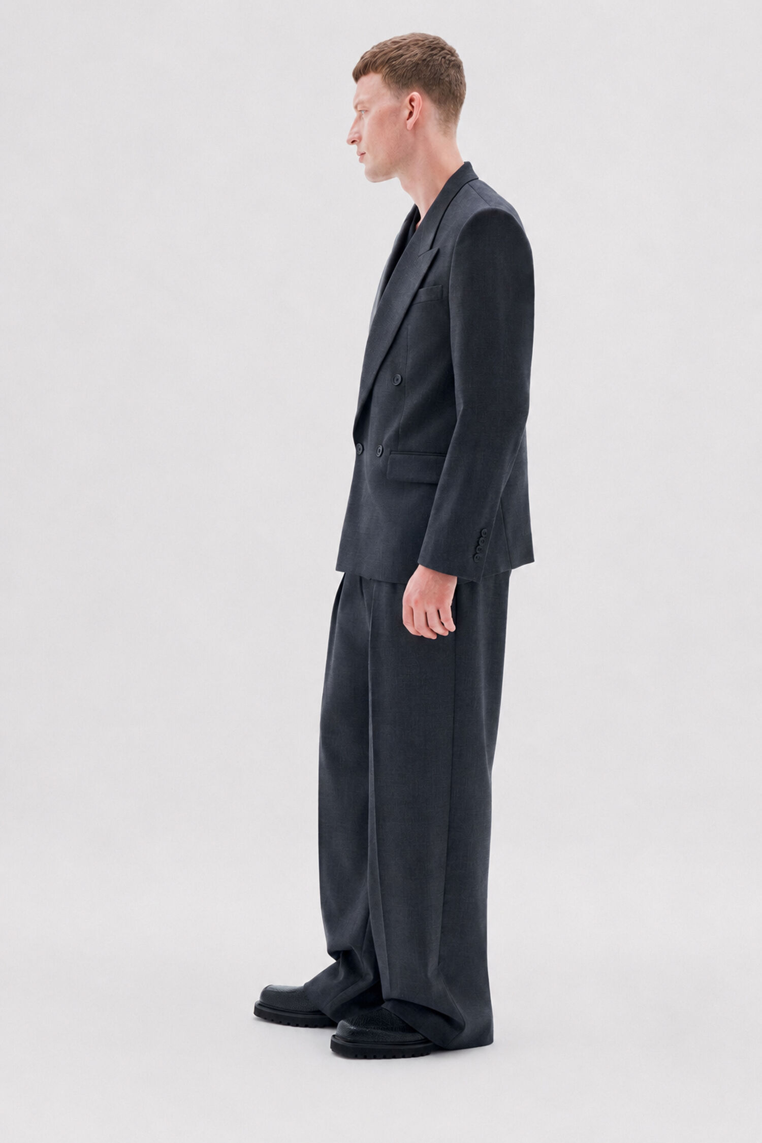 Boxy Wool Blazer