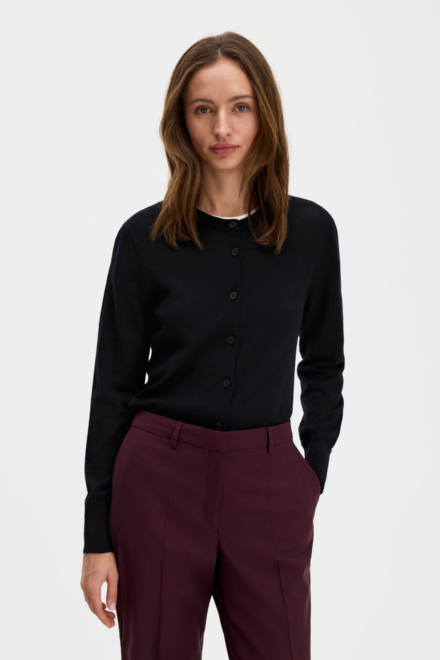 Merino Short Cardigan