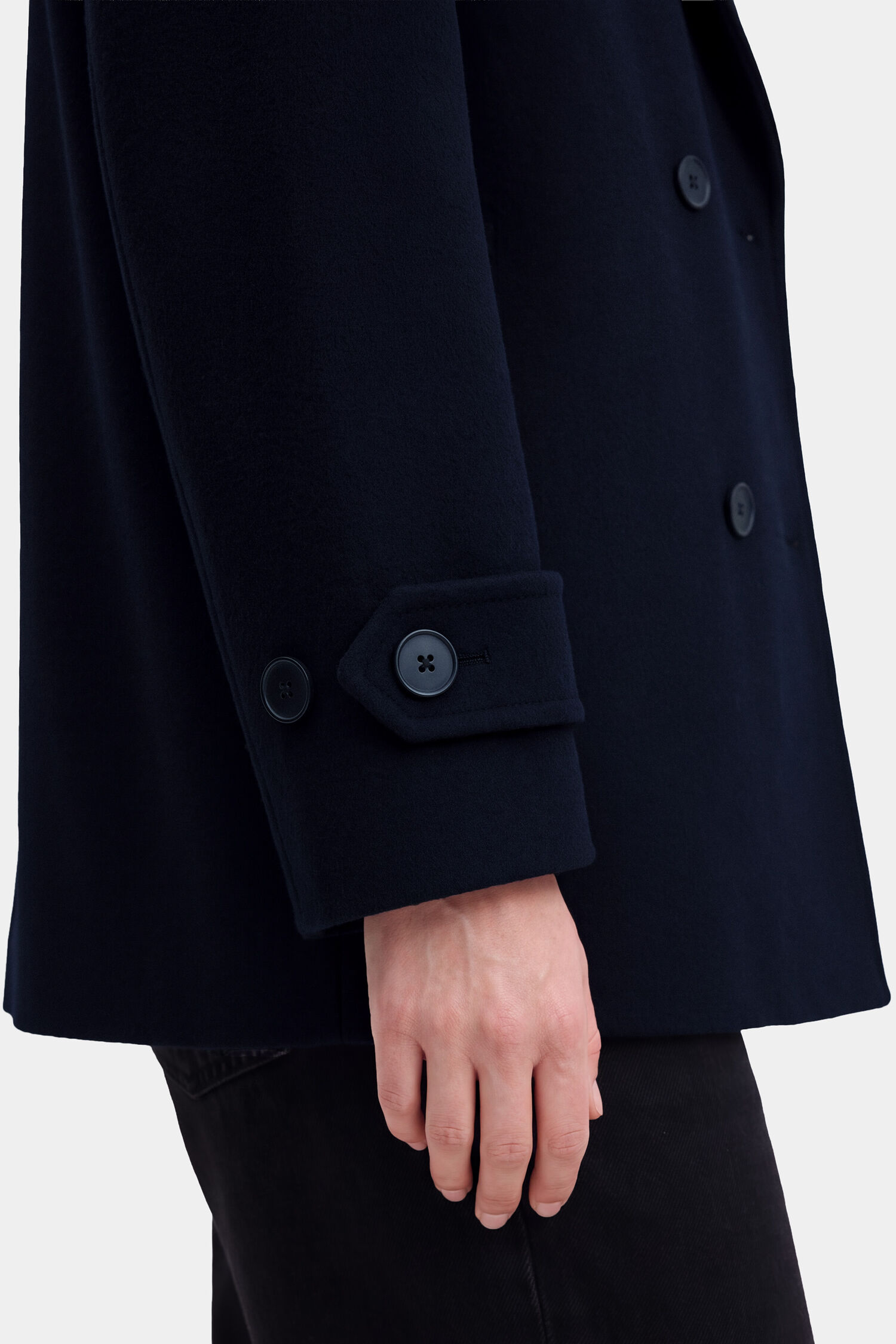 Audrey Wool Doubl&eacute; Jacket