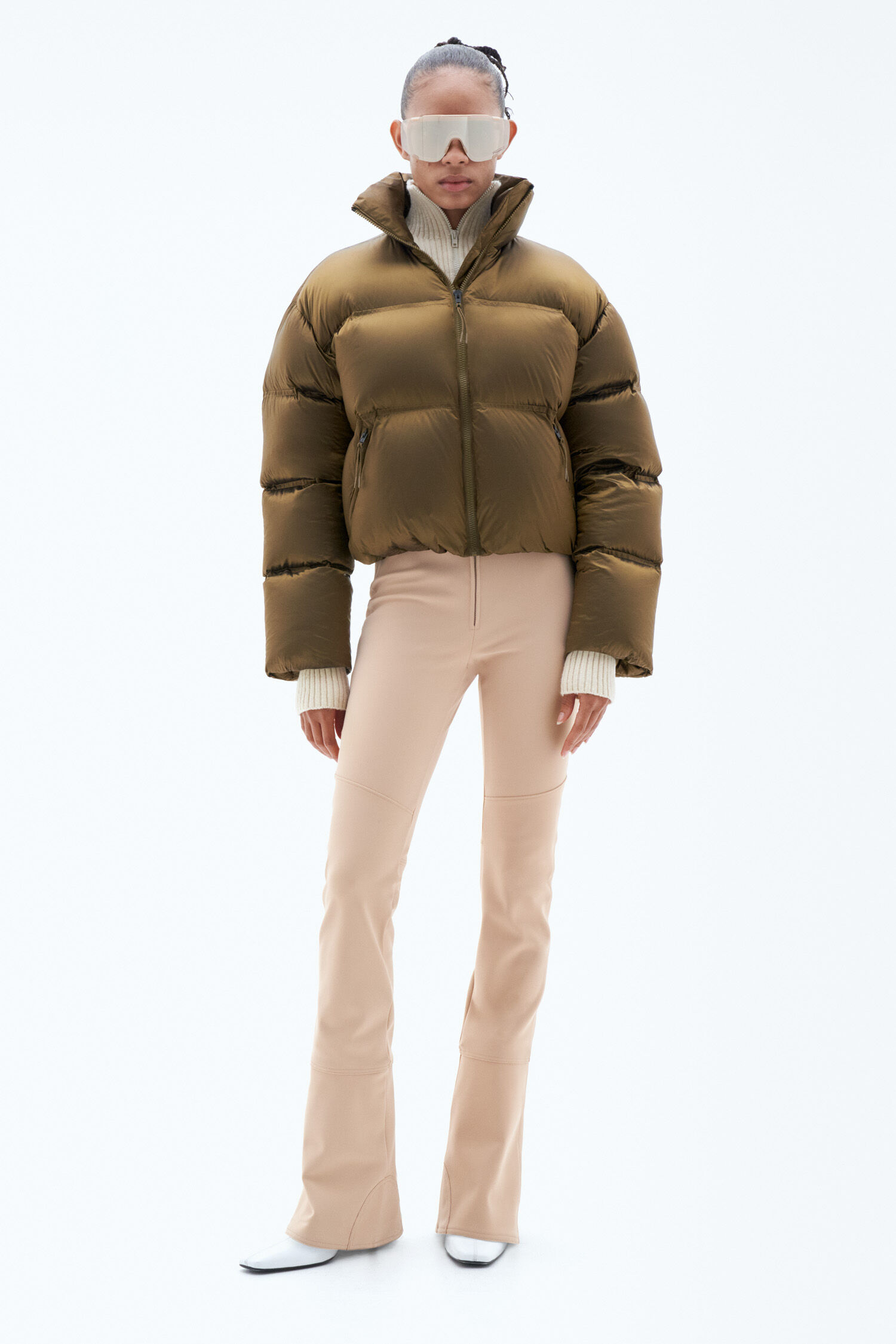 Cropped Puffer Jacket