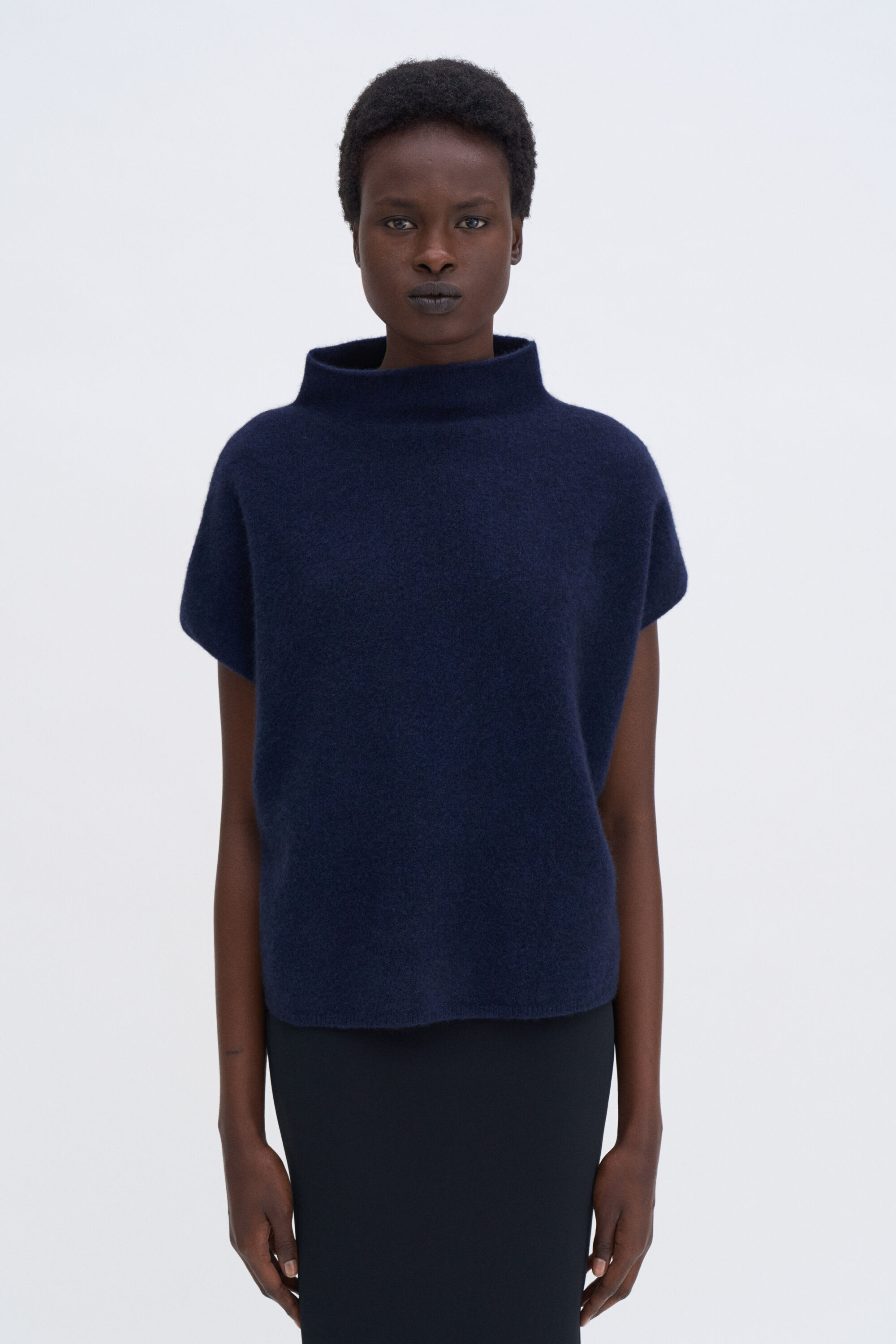 Ximena Sweater - Navy | FILIPPA K