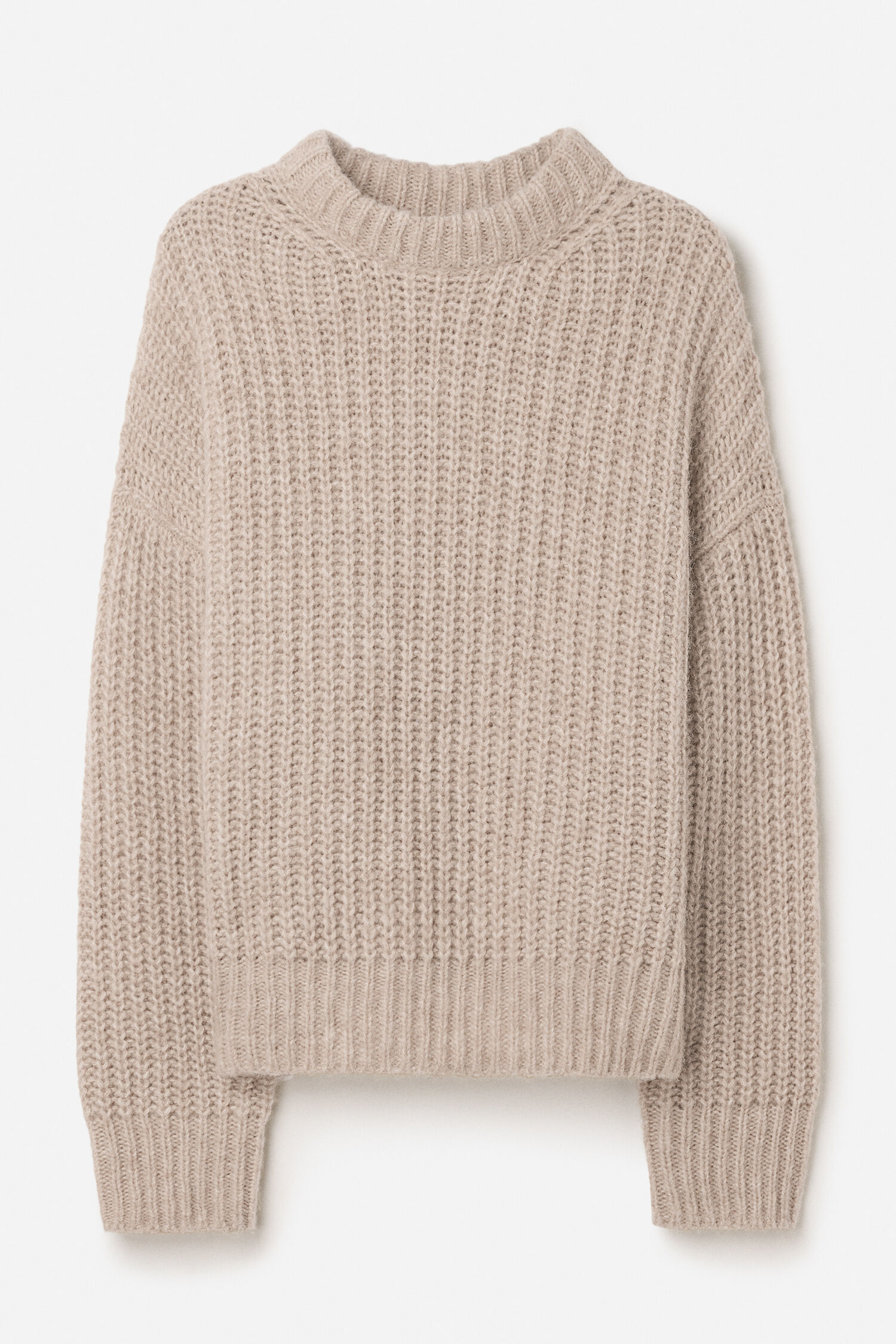 Soft Alpaca Sweater - Light Beige | FILIPPA K