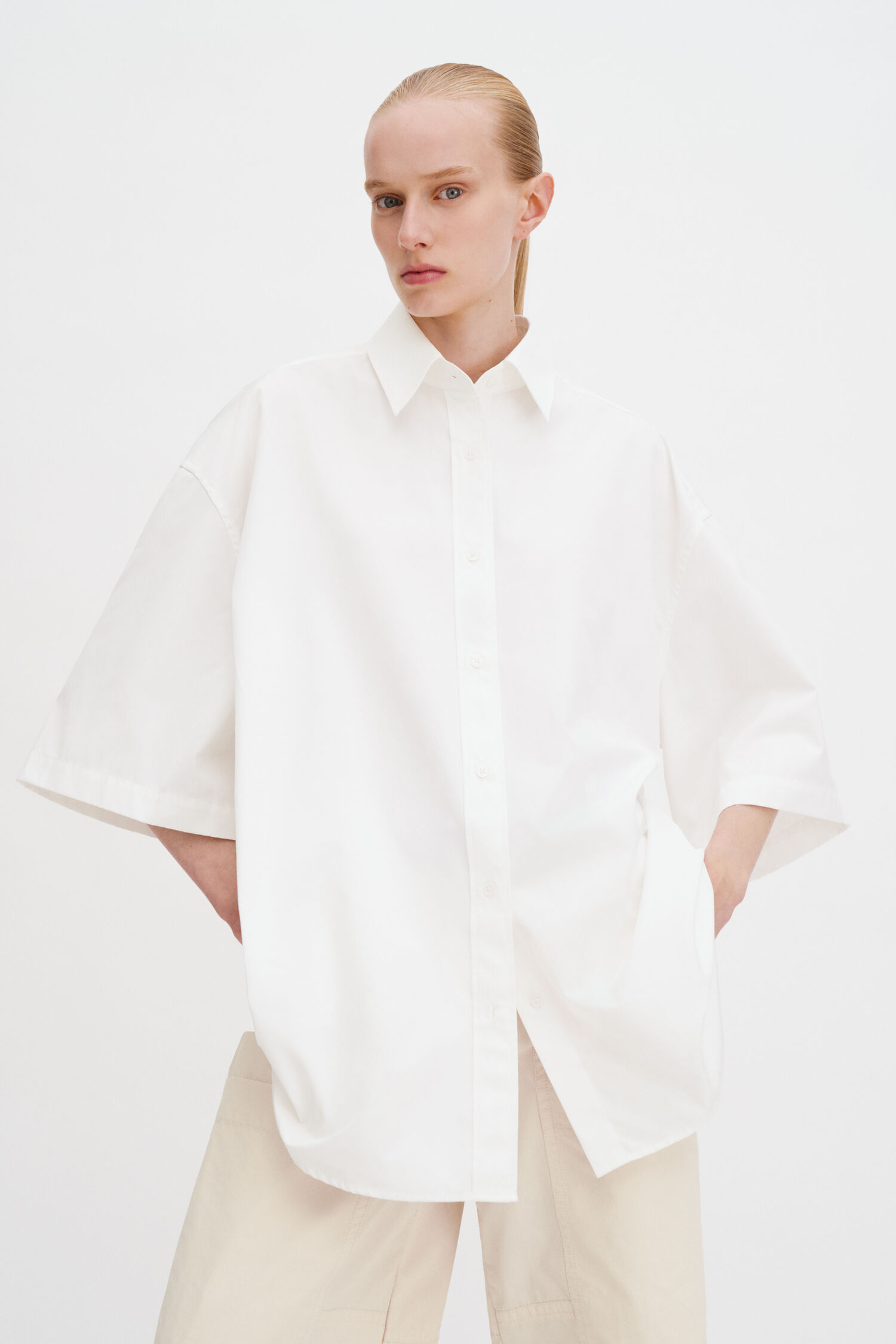 Oversized Short Sleeve Shirt