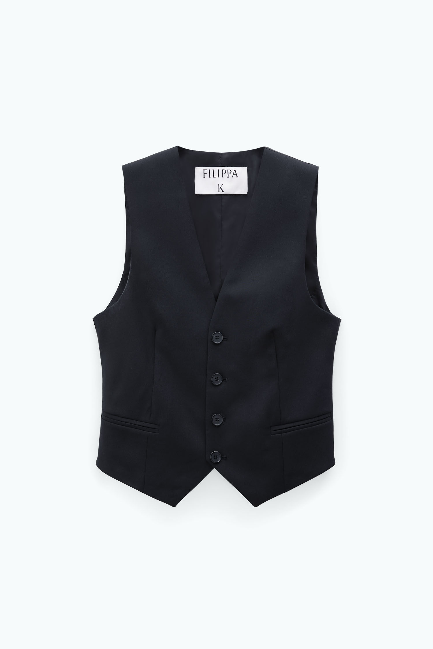 Black dress vest clearance