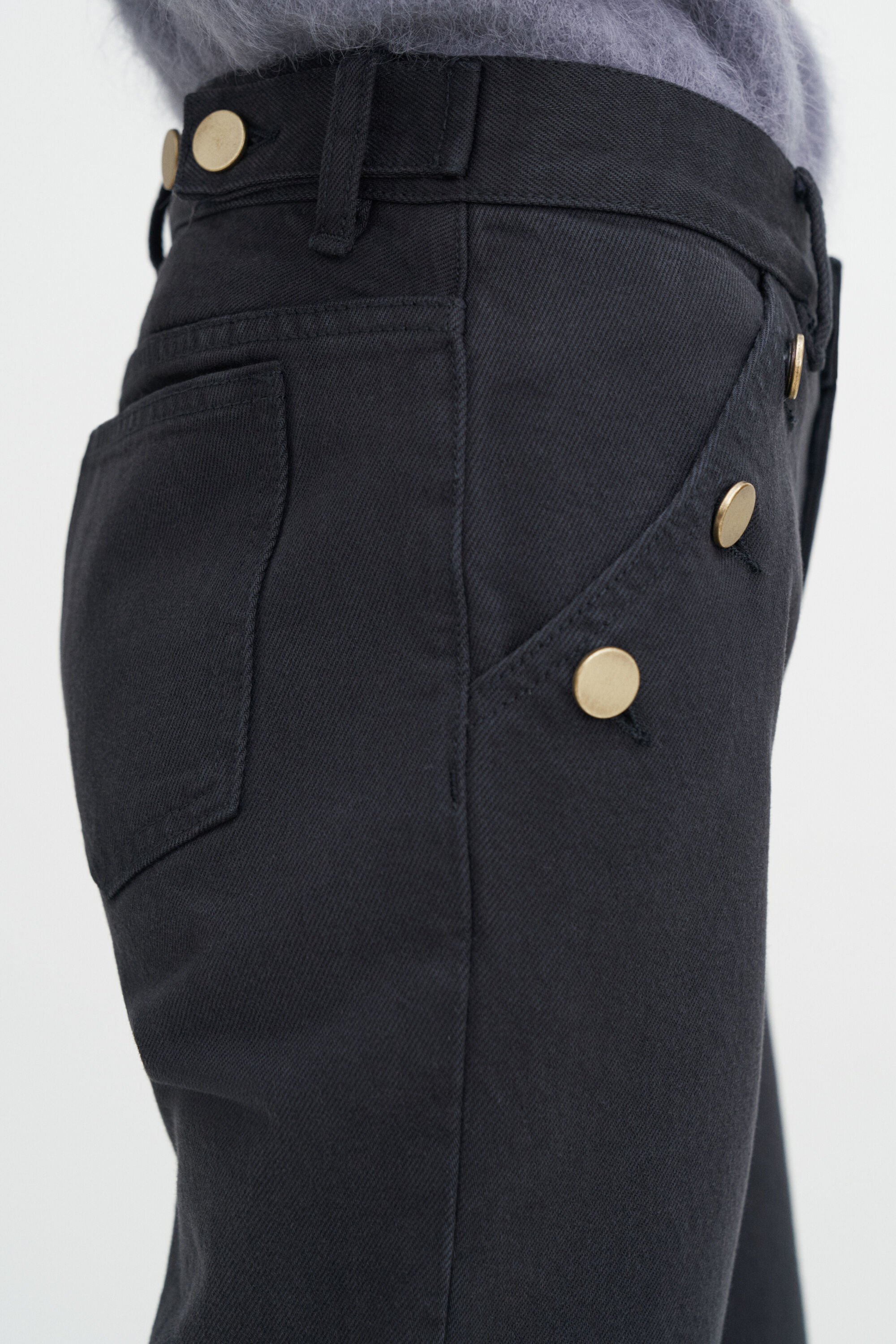 Classic Straight Jeans - Black | Filippa K