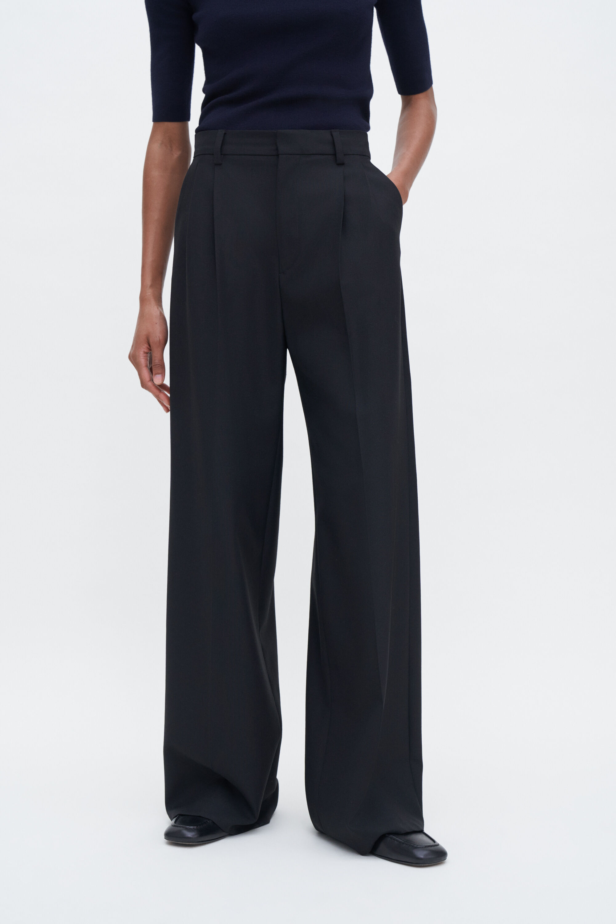 衝撃特価 Darcey K Filippa | Black - Trousers Wool パンツ