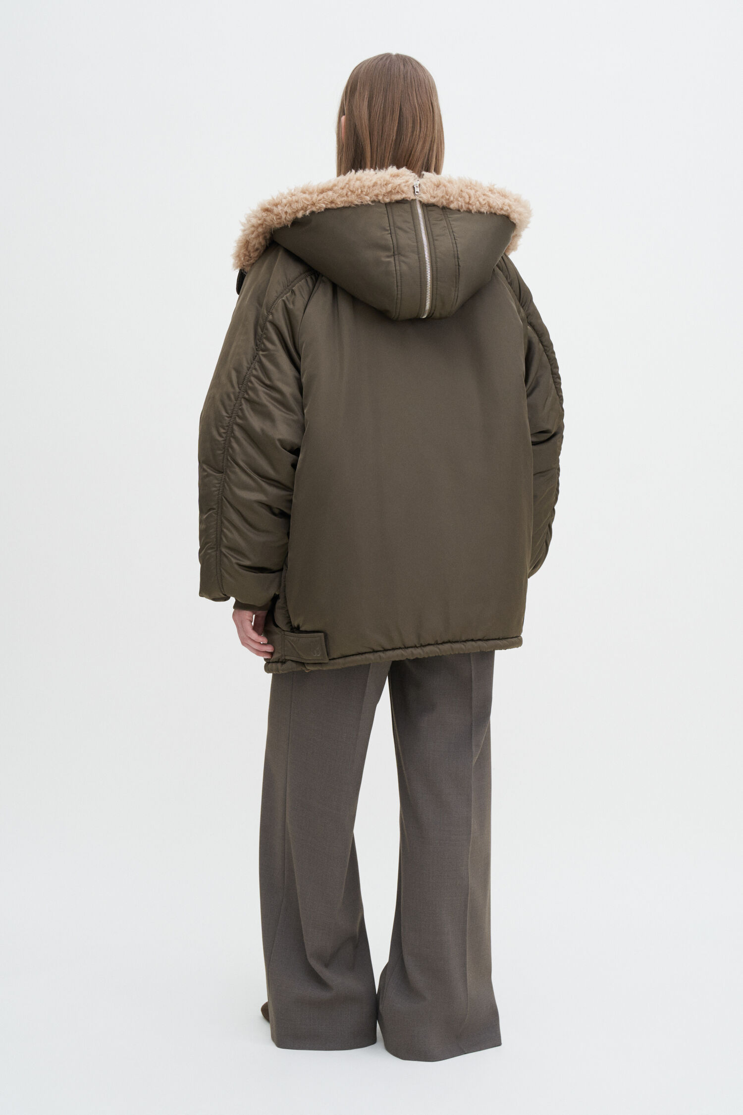 Hooded Bomber Jacket