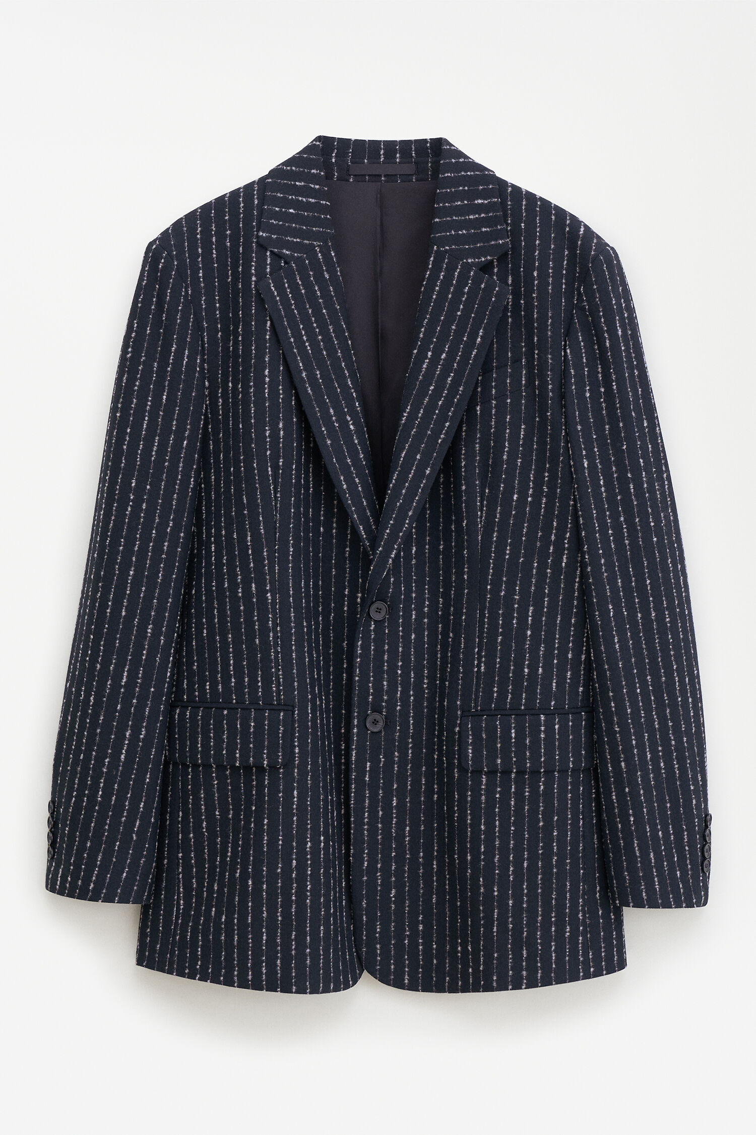 Davina Pinstripe Blazer - Black Pinstripe | Filippa K