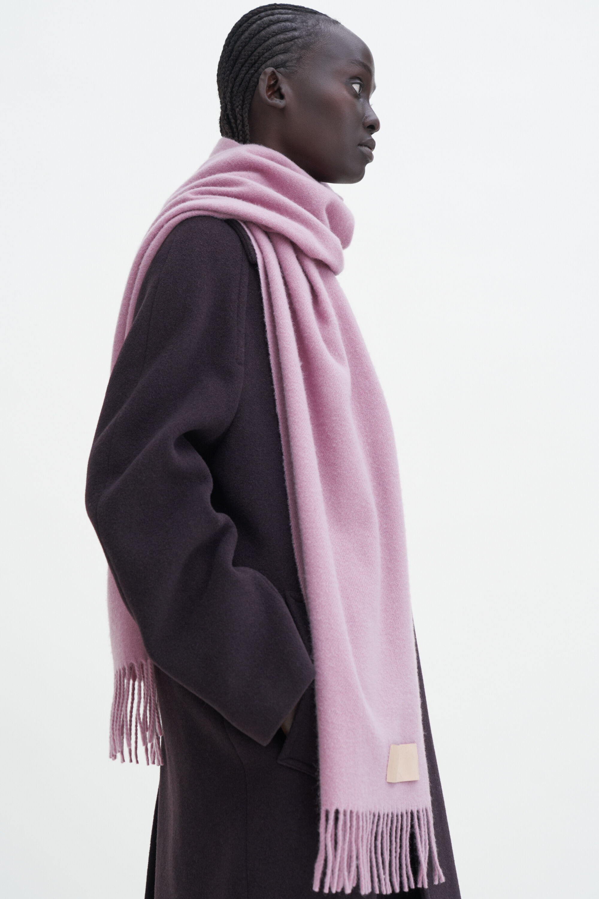 Cashmere purple scarf online