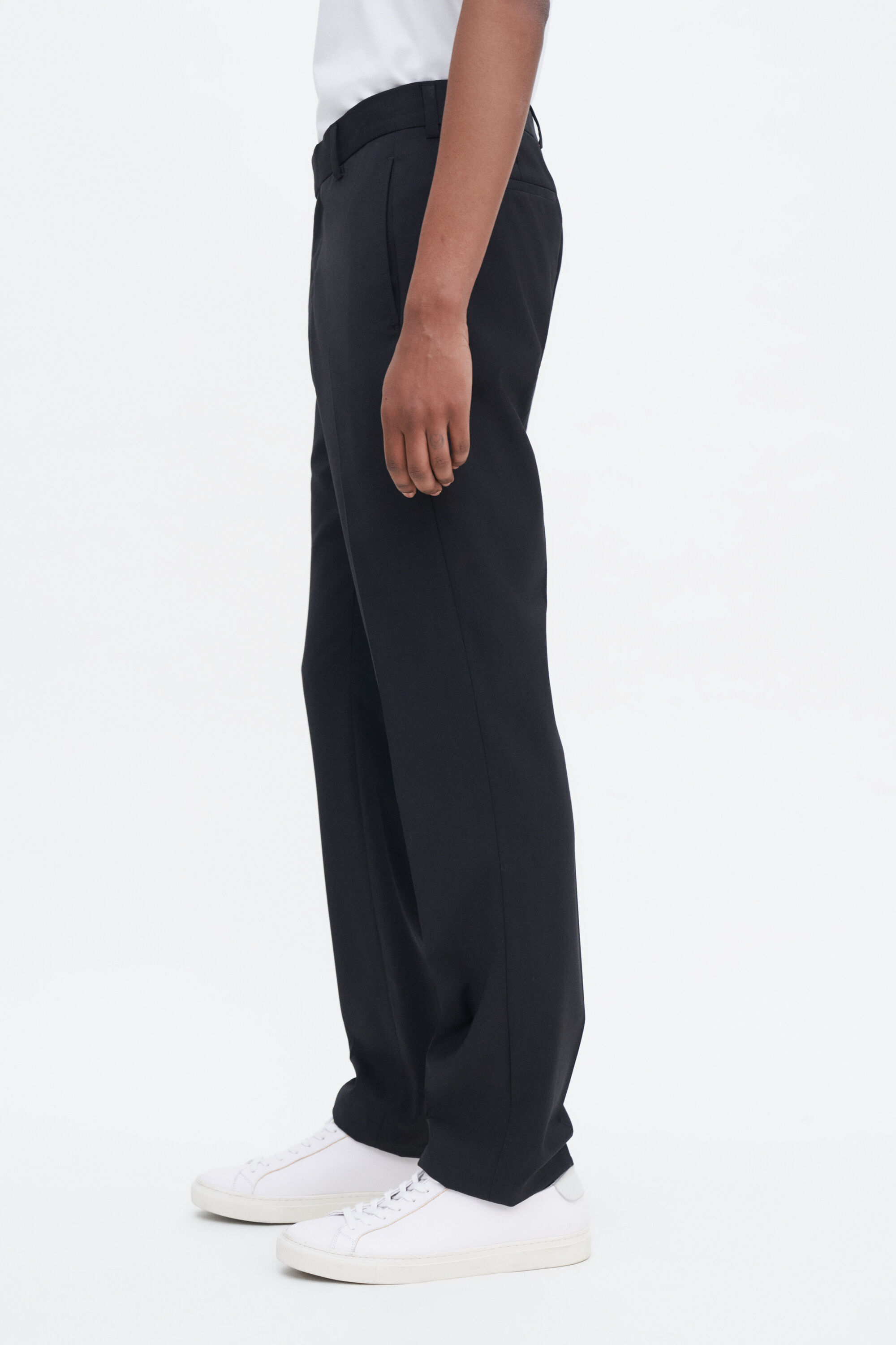 パンツ FILIPPA K FW24 WIDE PLEATED FLANNEL TROUSERS (30673 0070) Shop Pleated Palazzo Pants with Elasticated Waistband Online