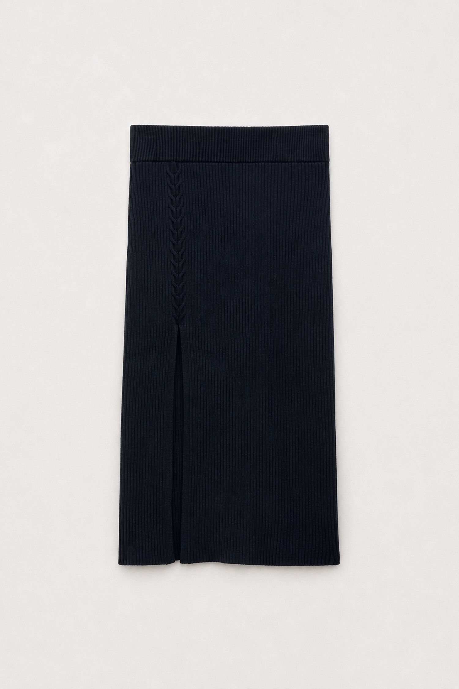 Asymmetric Braid Skirt