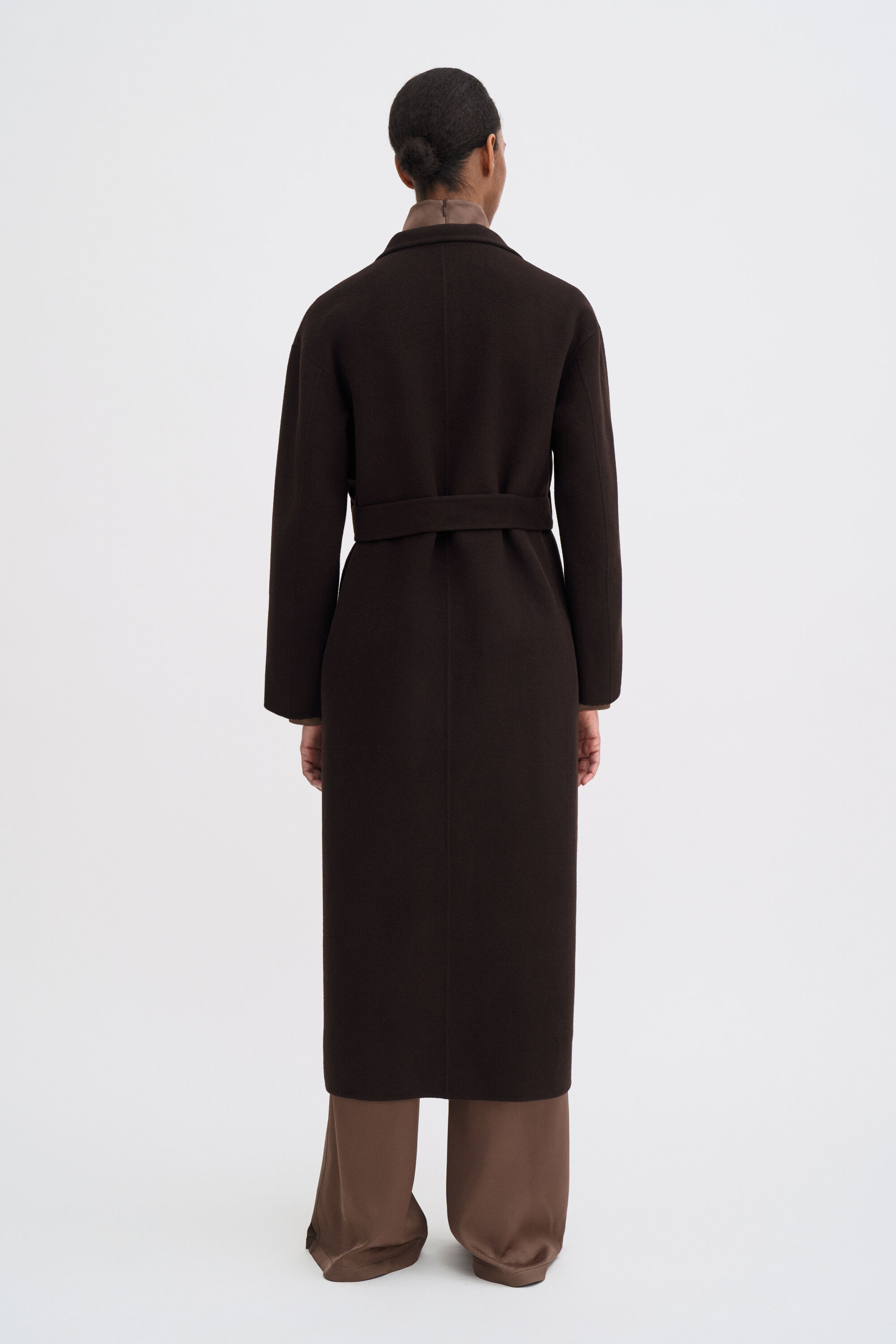 Alexa Coat - Dark Chocolate | FILIPPA K