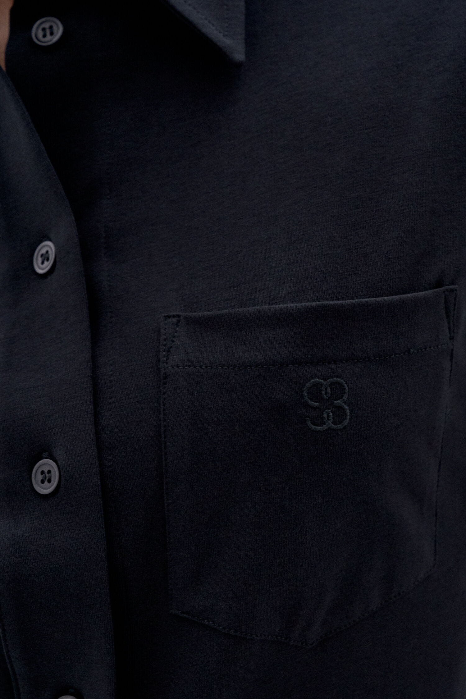 Short sleeve 2025 shirt with blazer
