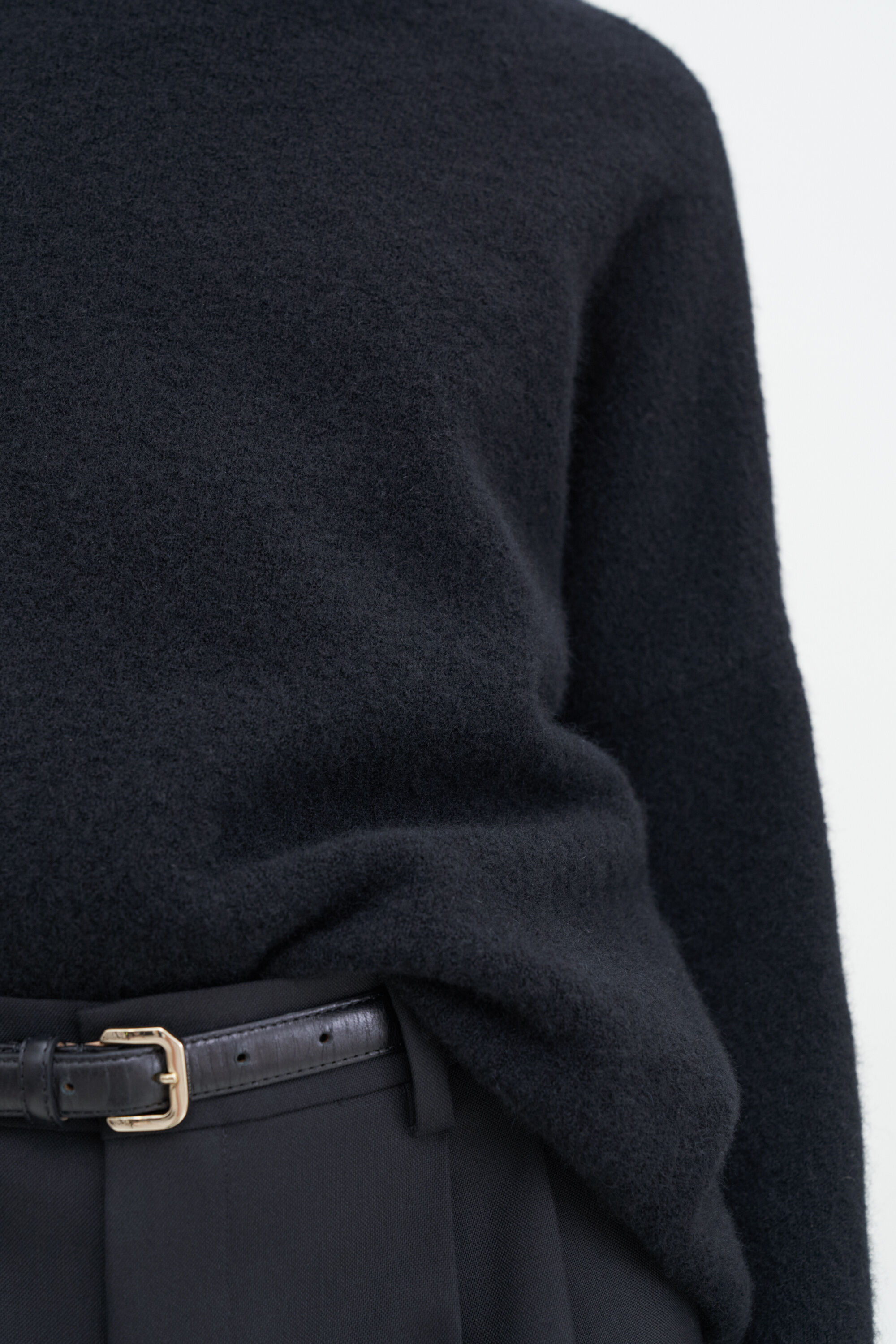 Wool Yak Sweater - Black | Filippa K
