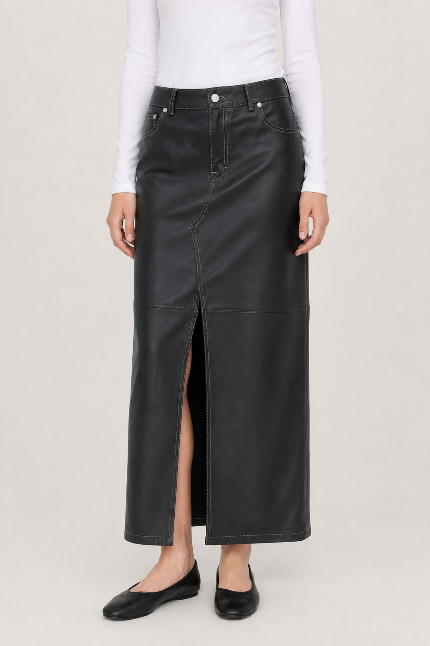 Leather Skirt
