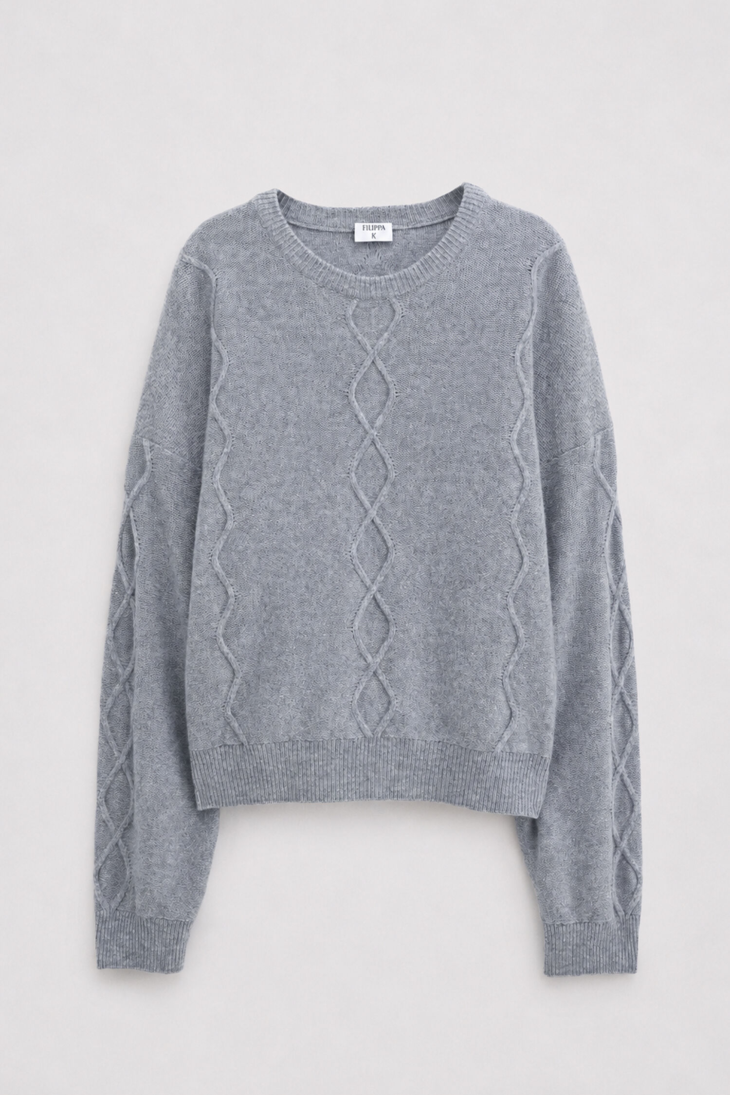 Diamond Cable Sweater