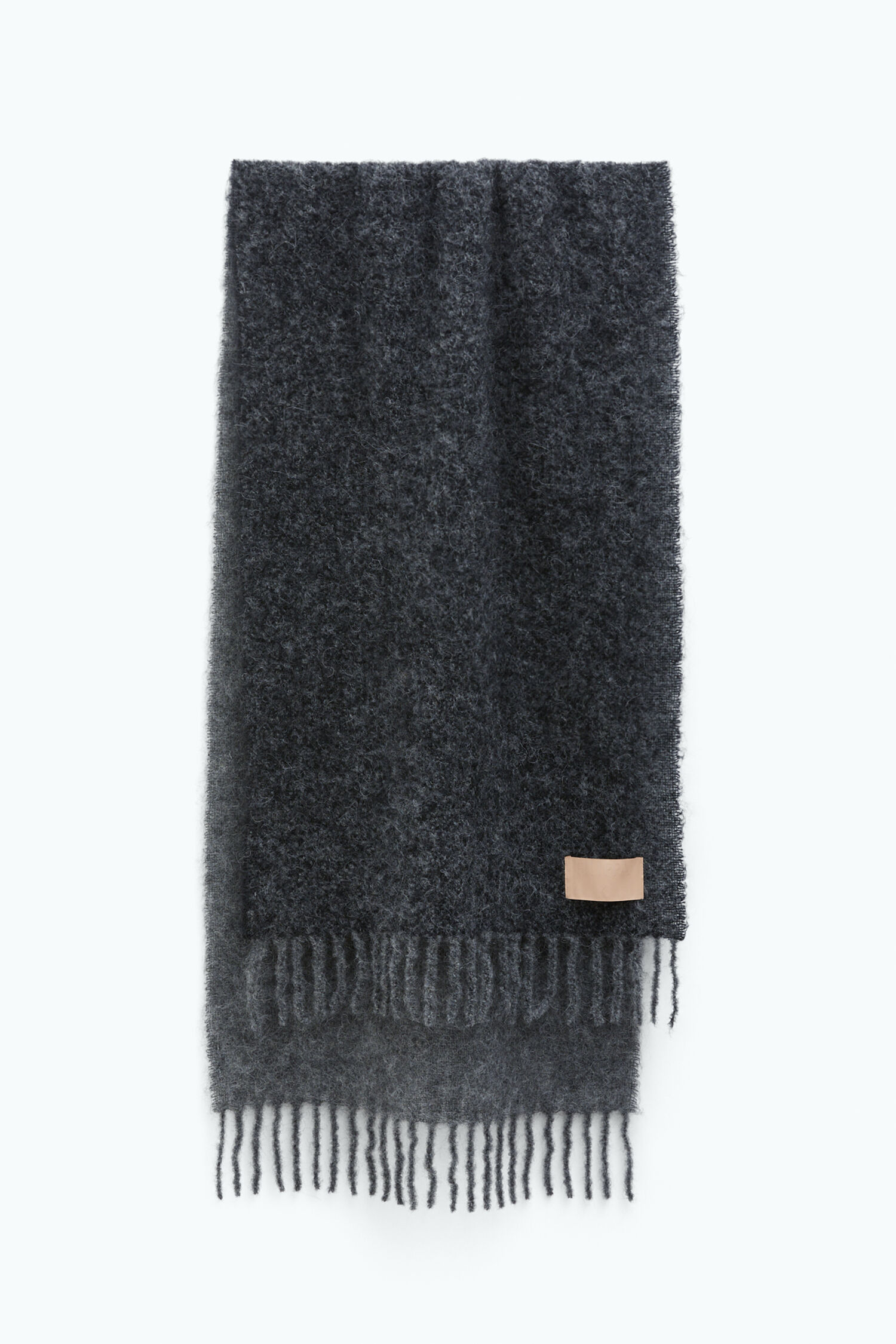 Black and store grey scarf