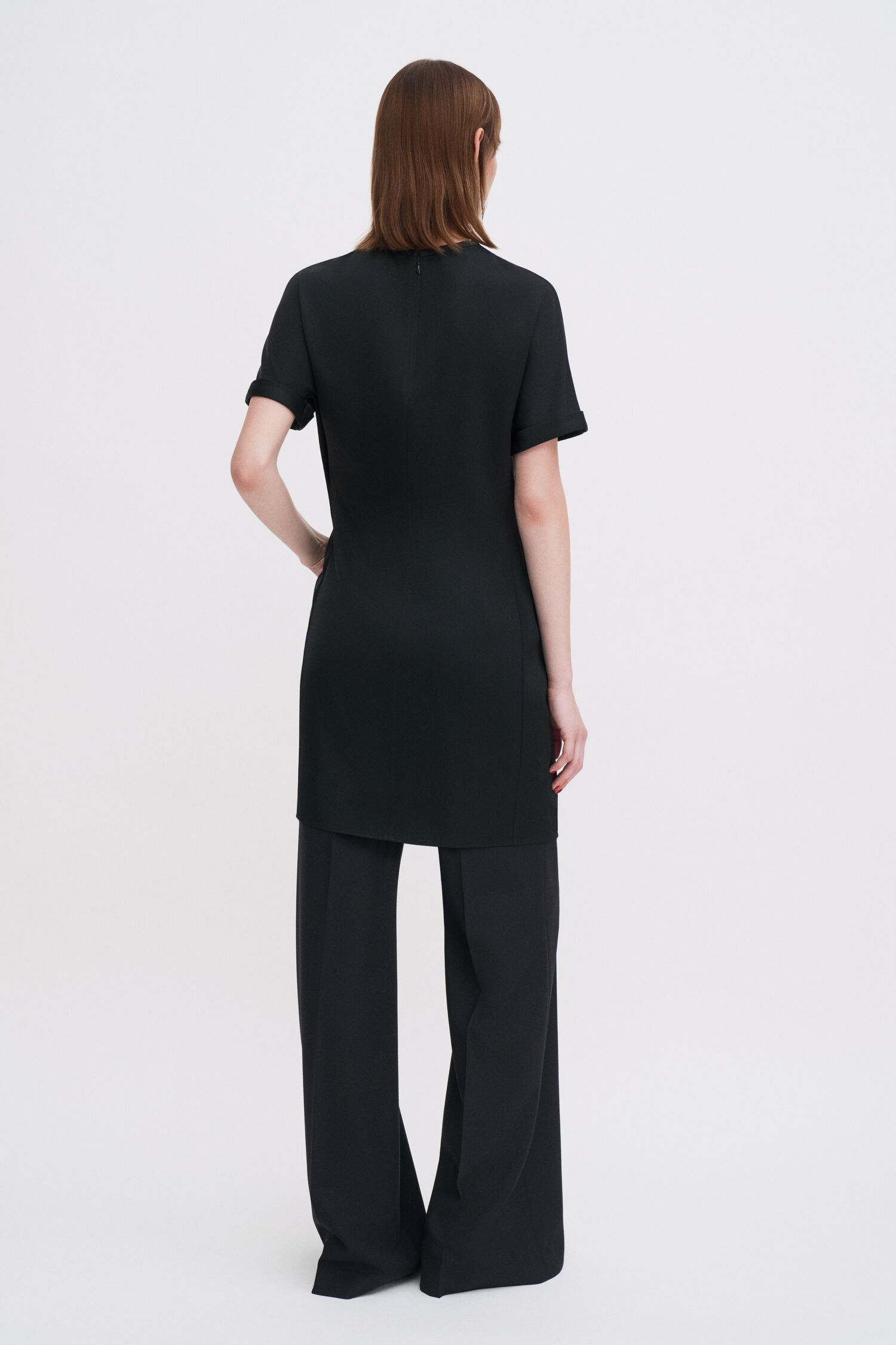 Batwing Short Sleeve Dress