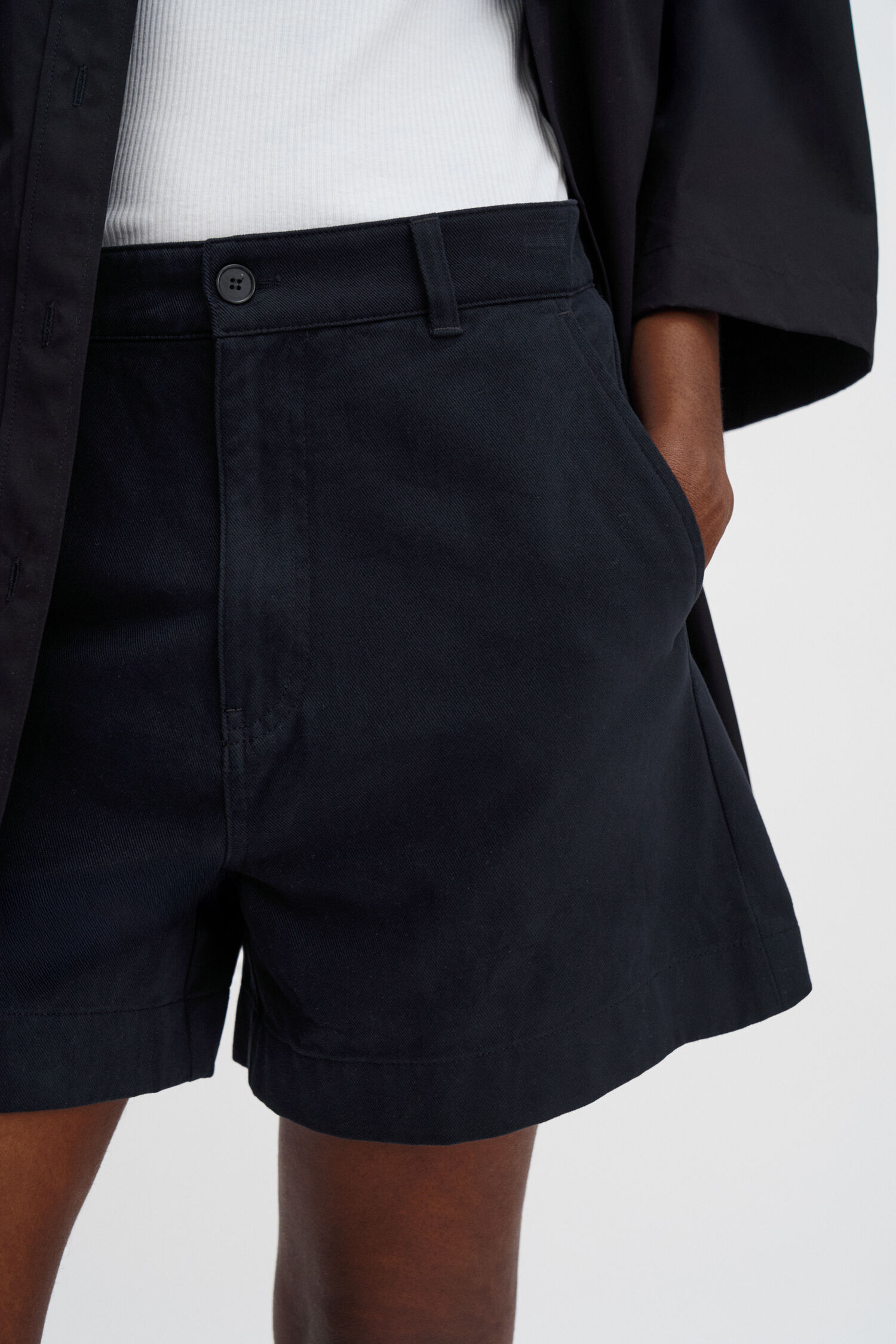 Baggy Cotton Shorts