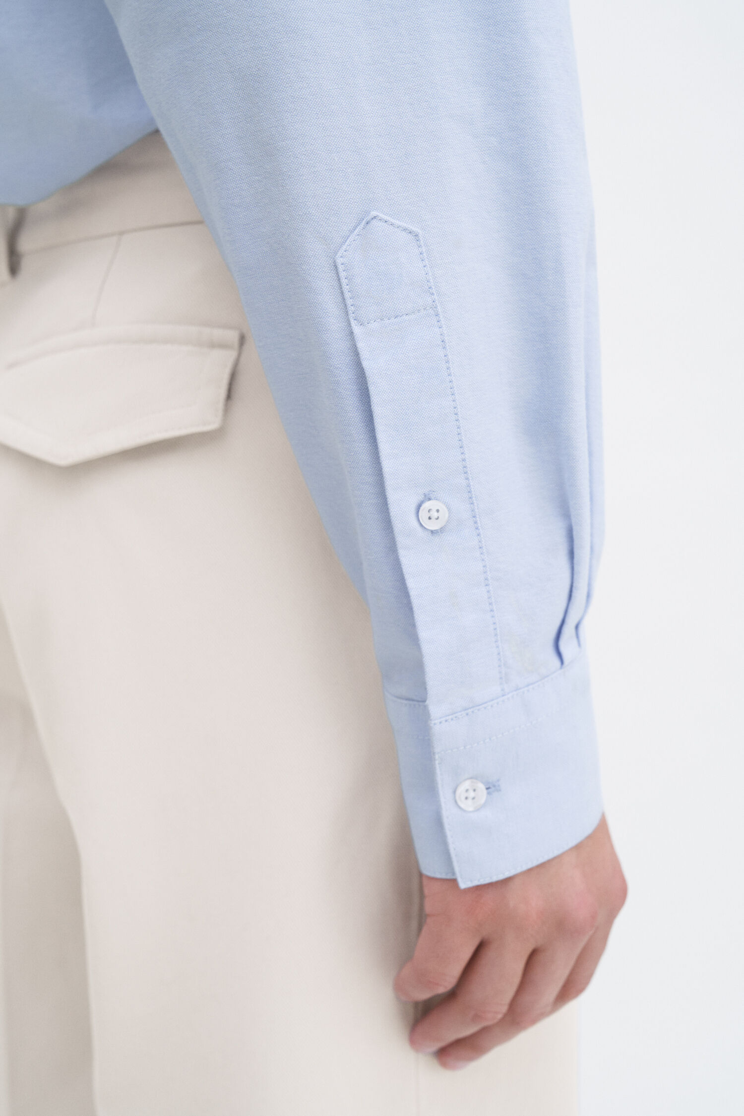 Loose Cotton Oxford Shirt