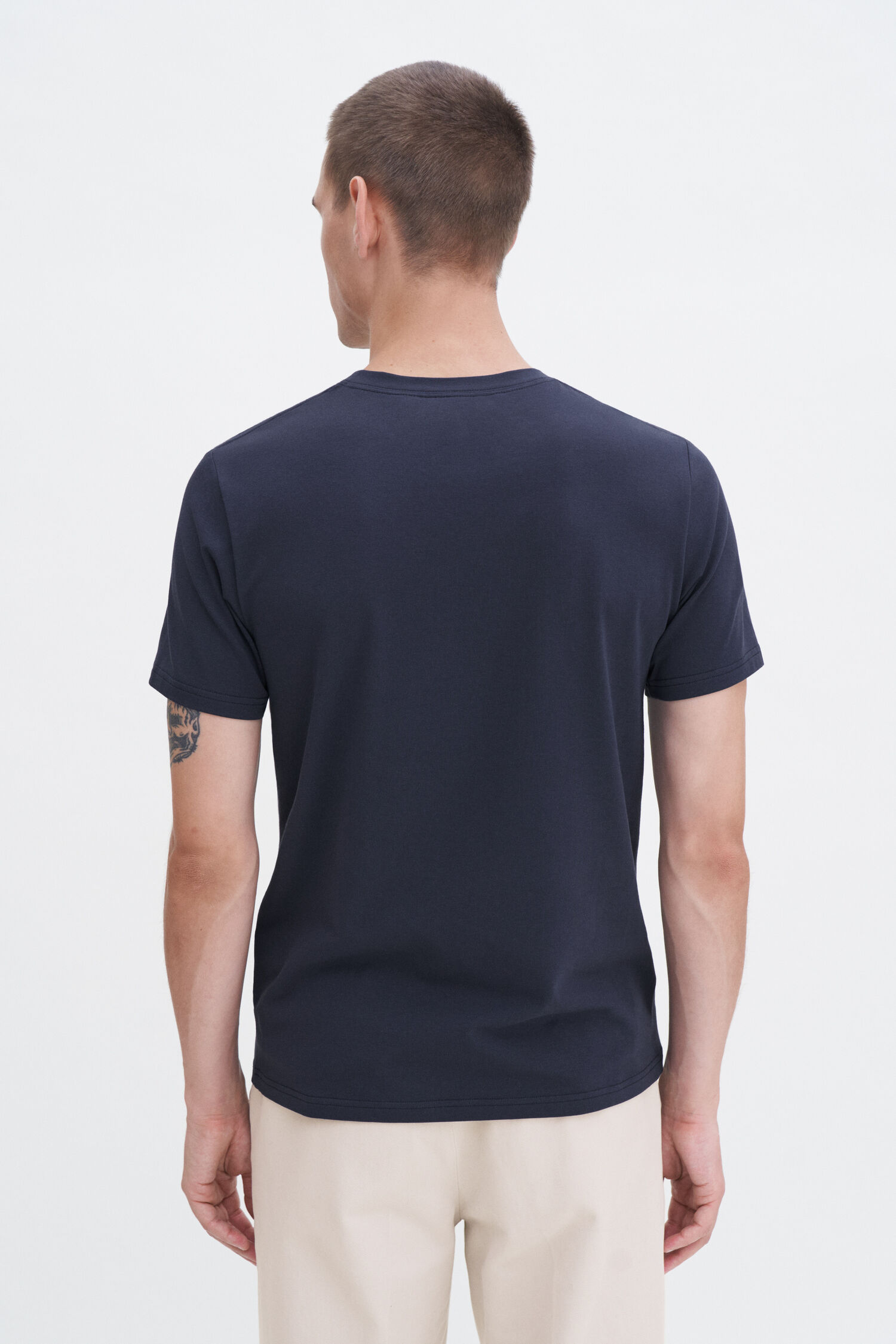Stretch Cotton Tee