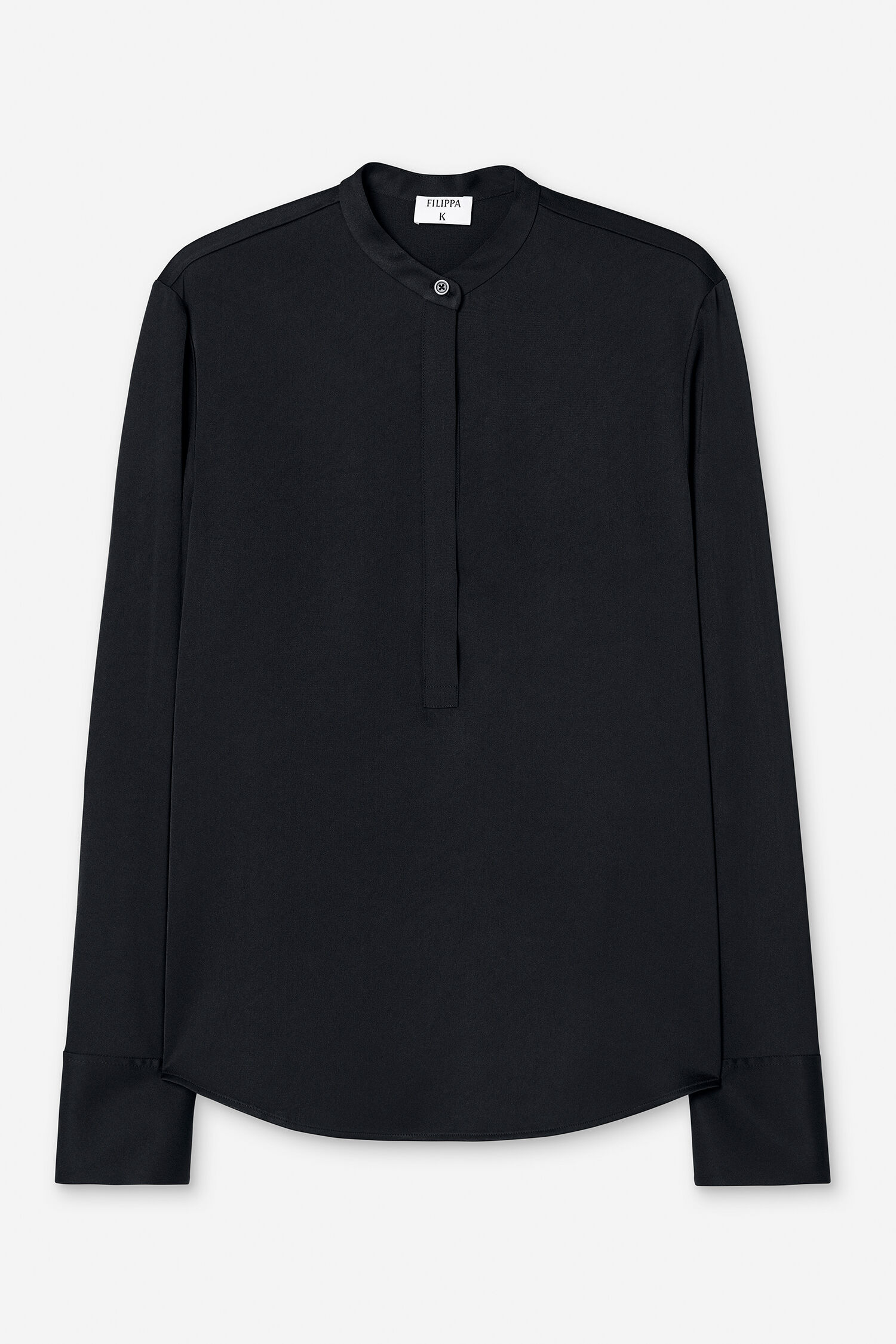 Half Placket Collar Blouse