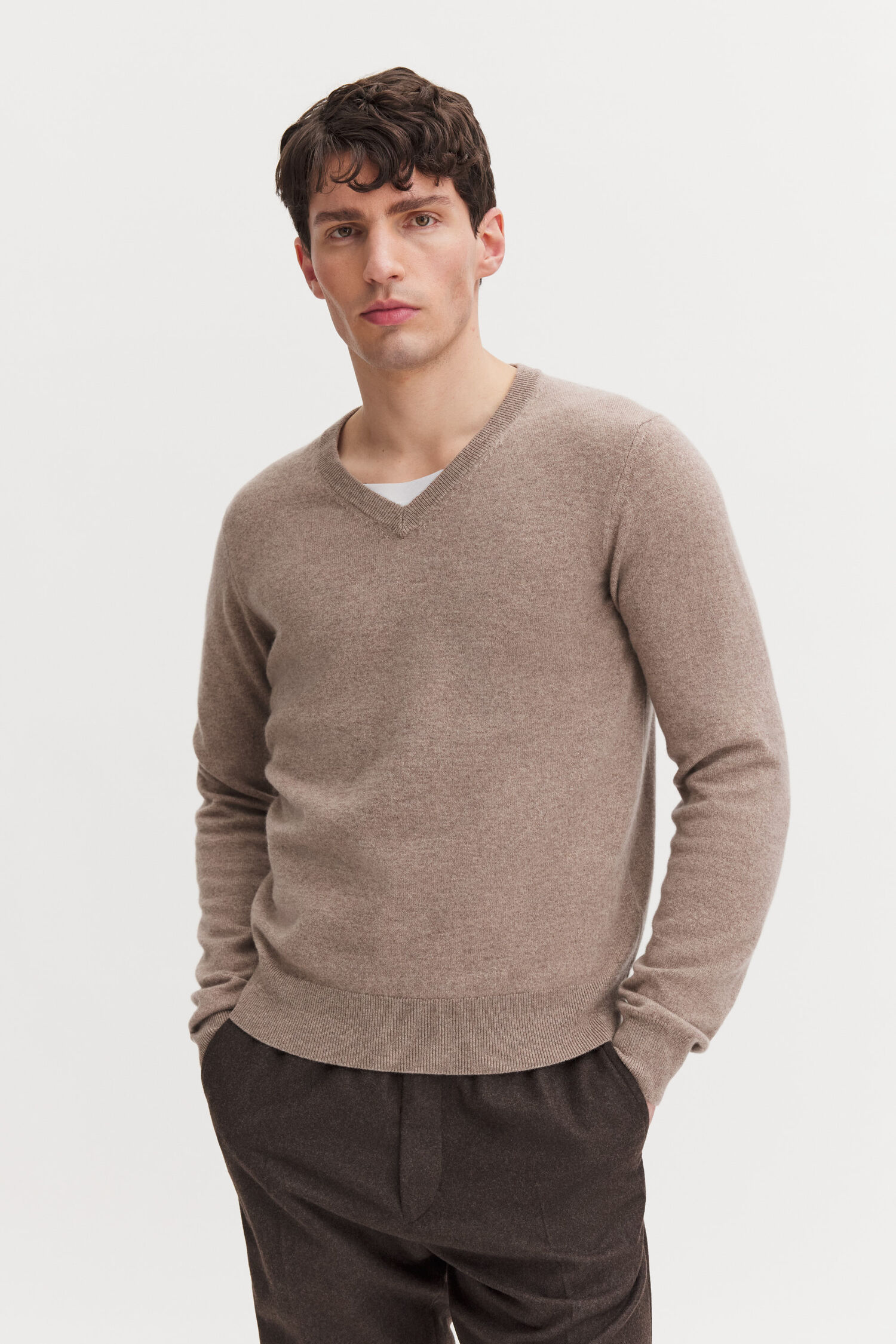 Cashmere V-Neck Sweater