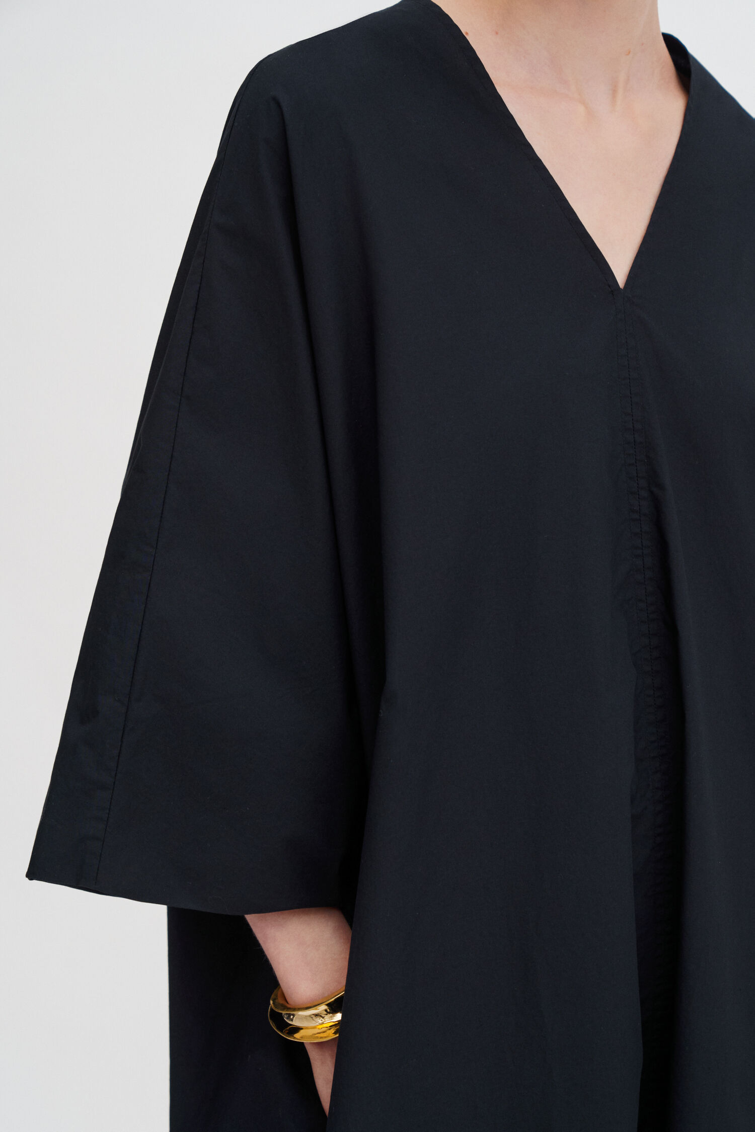 V-Neck Cotton Kaftan