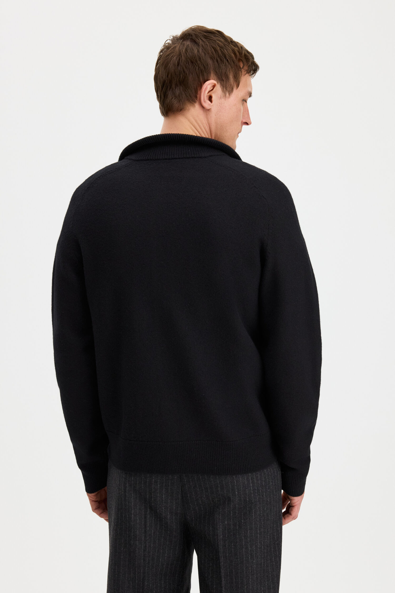 Felted Knit Overshirt