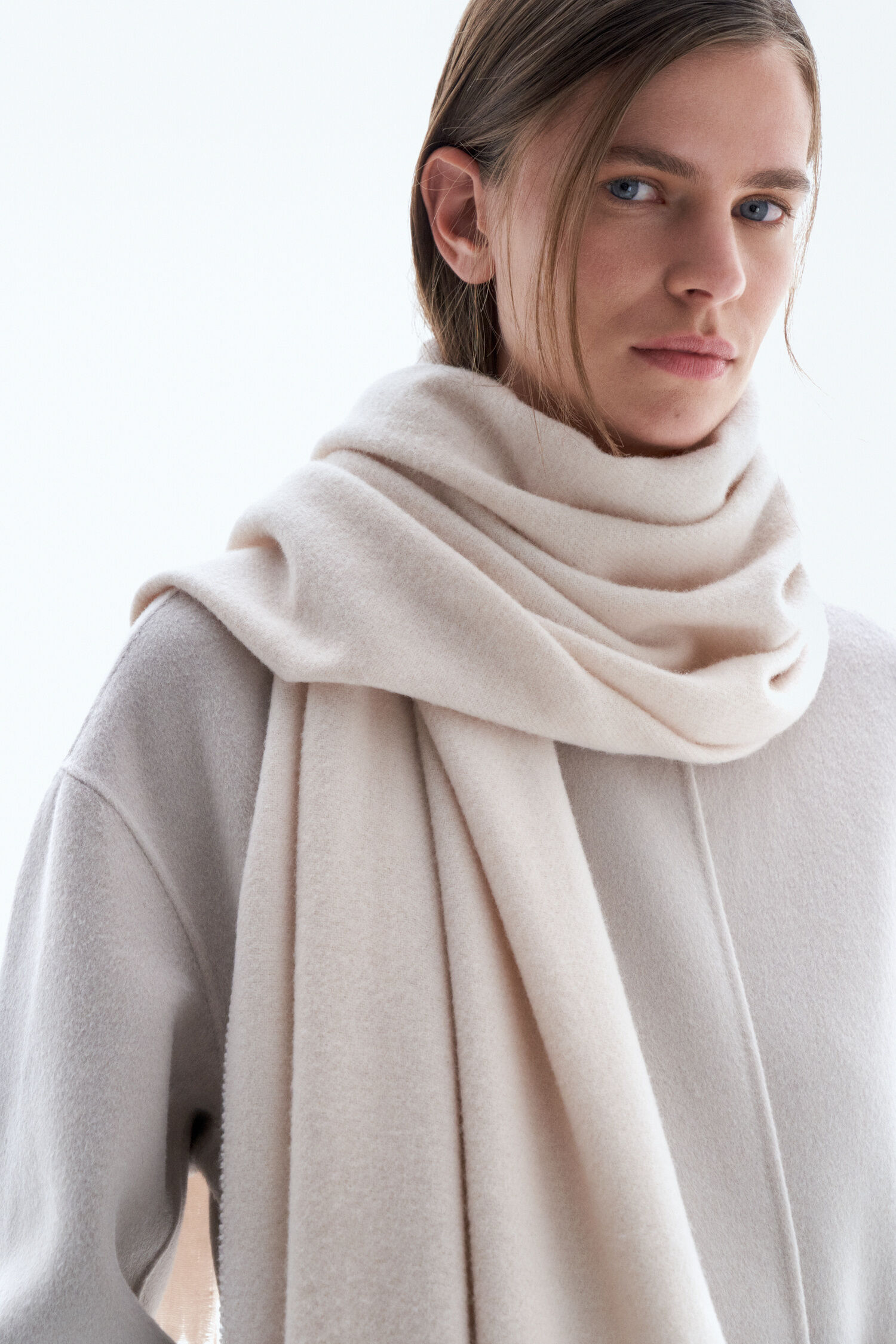 Cashmere wrap top