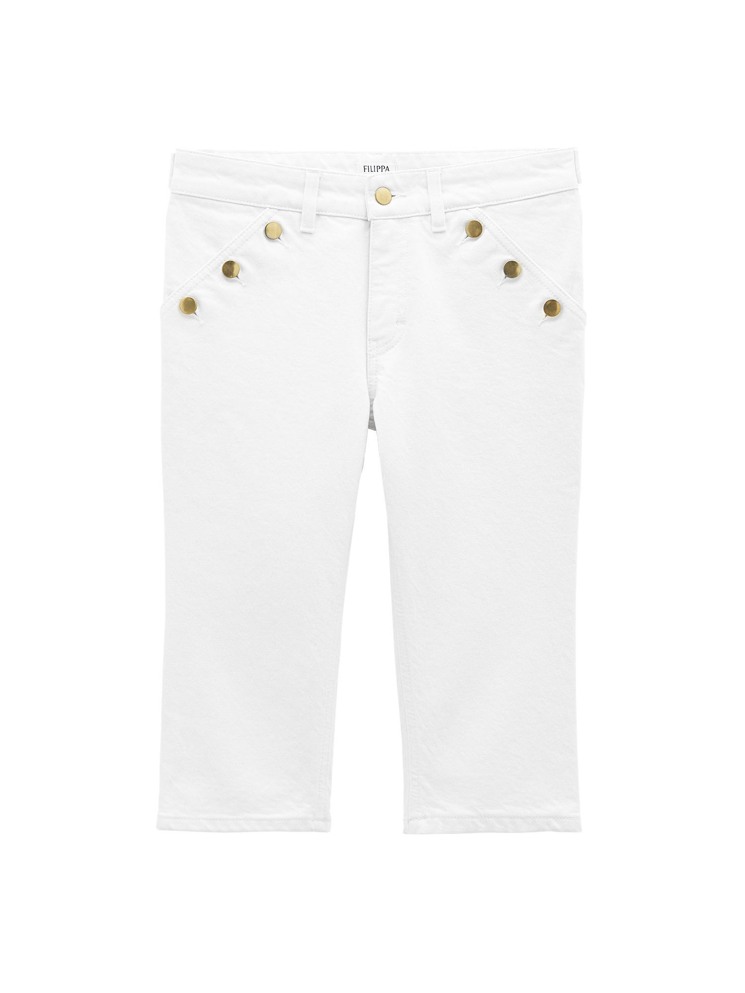 Denim Capri Pants