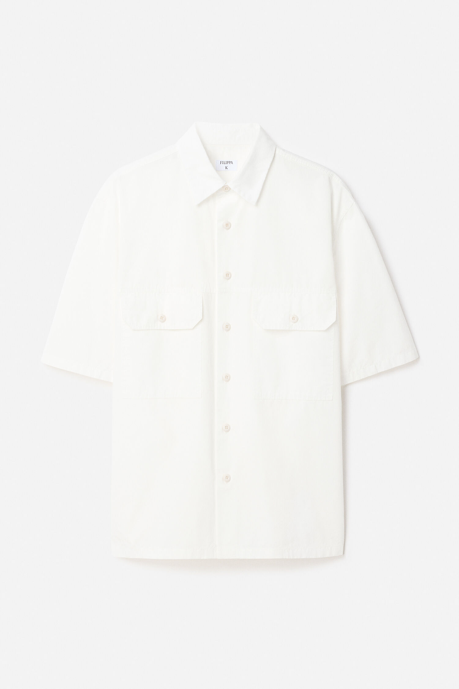 Oversized Washed Cotton Shirt