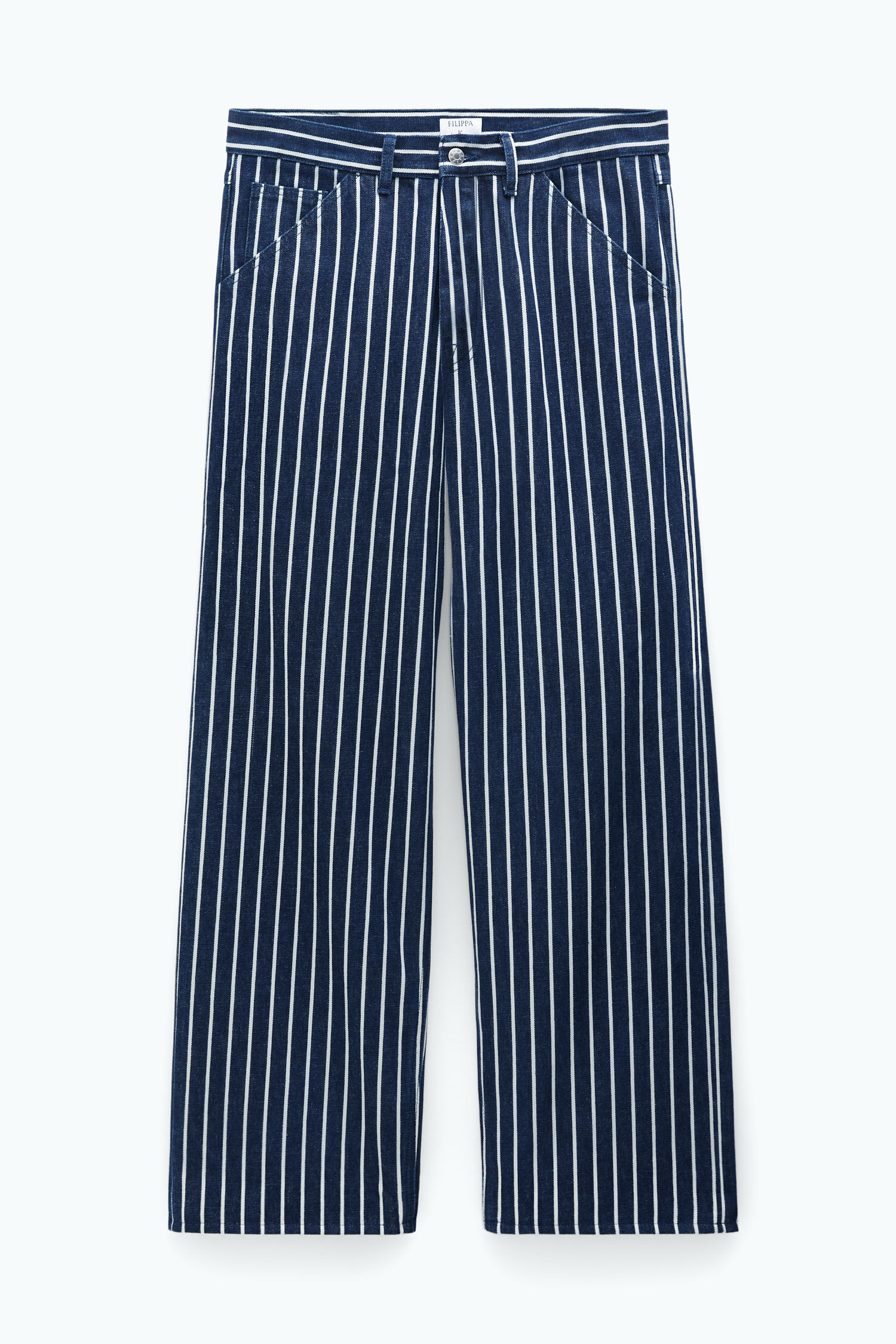 Striped baggy pants sales