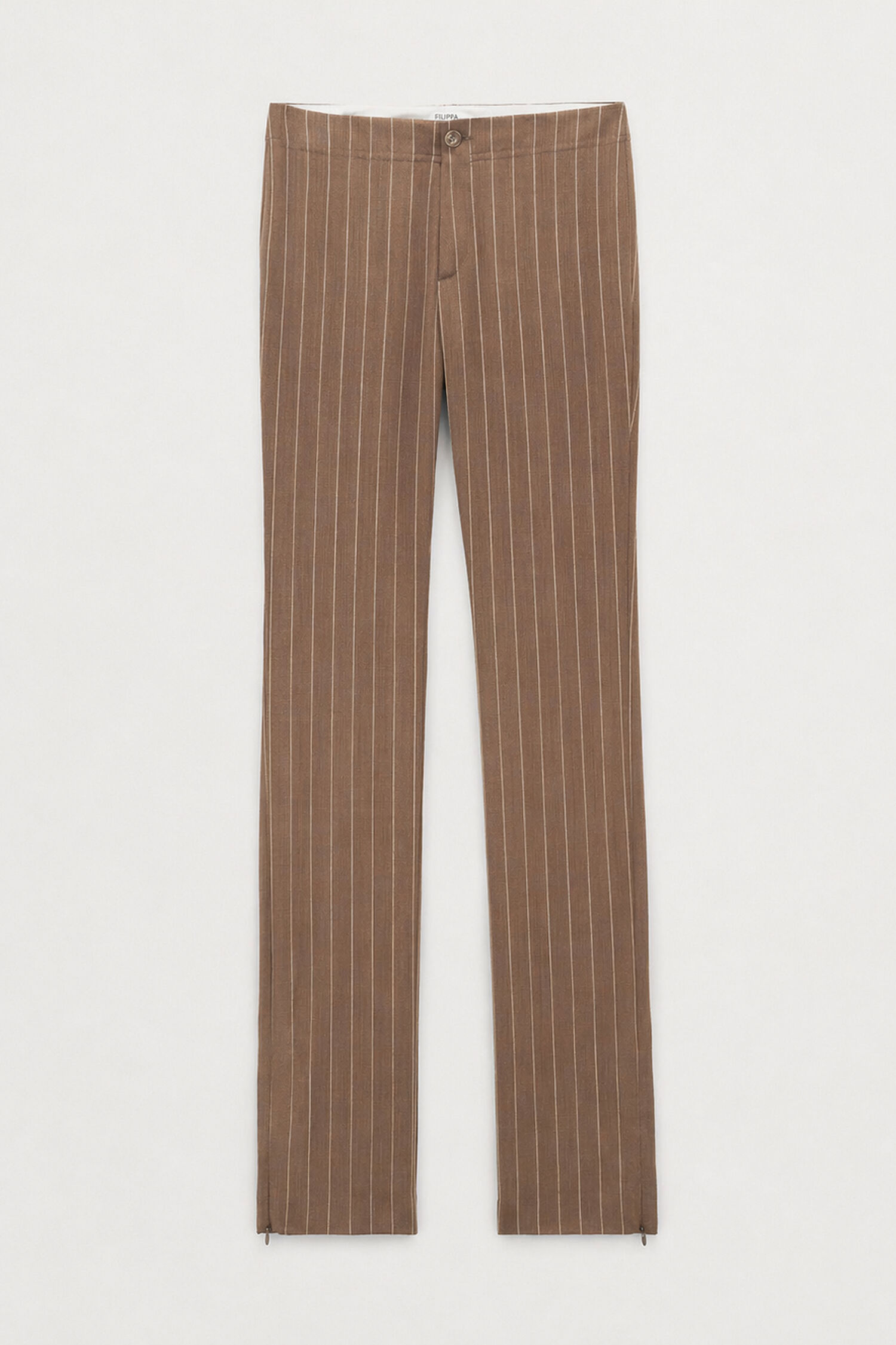 Slim Pinstripe Trousers