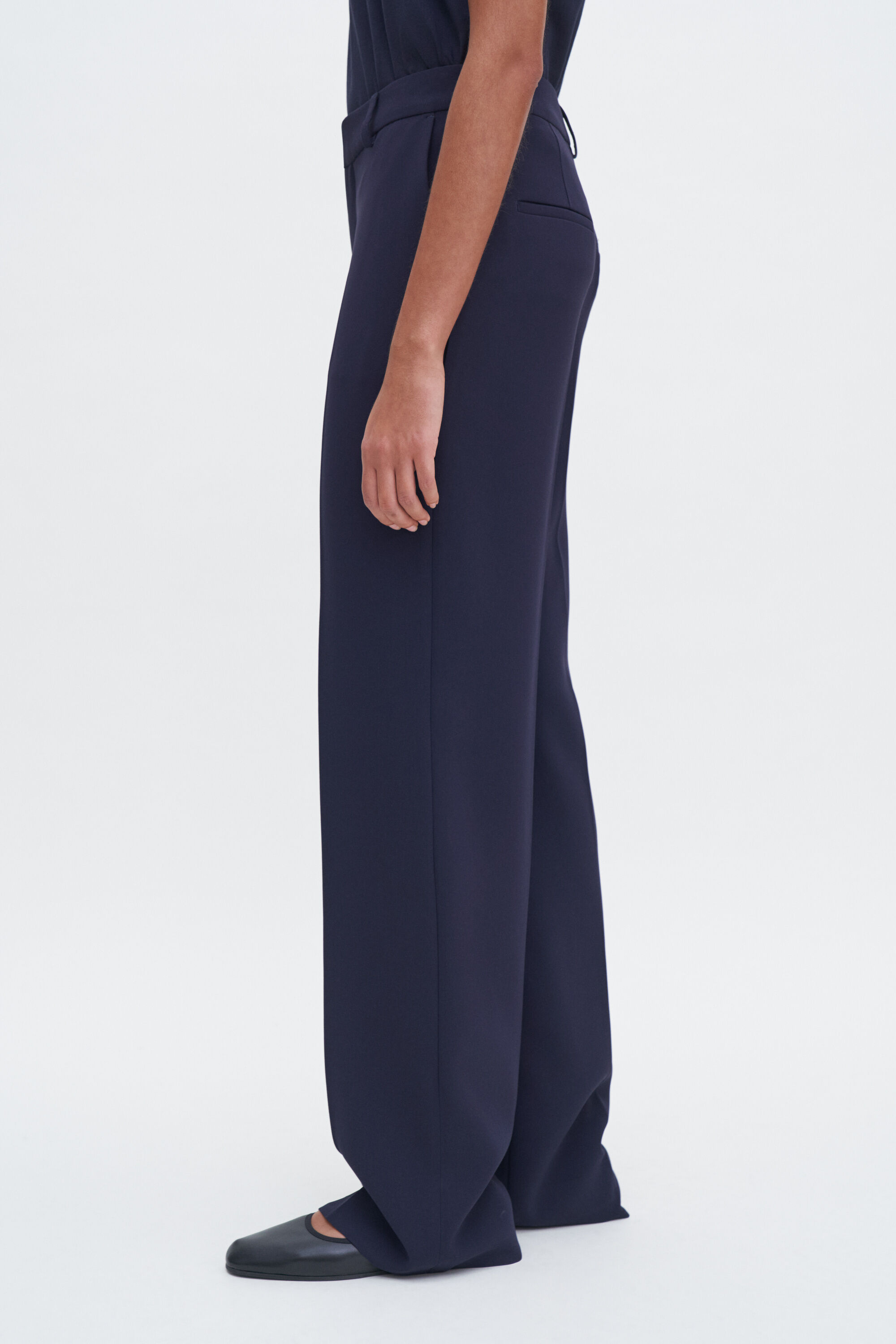 パンツ FILIPPA K SS24 HUTTON TROUSERS (29113 094 1433 BLACK) Hutton Trousers - Black | Filippa K