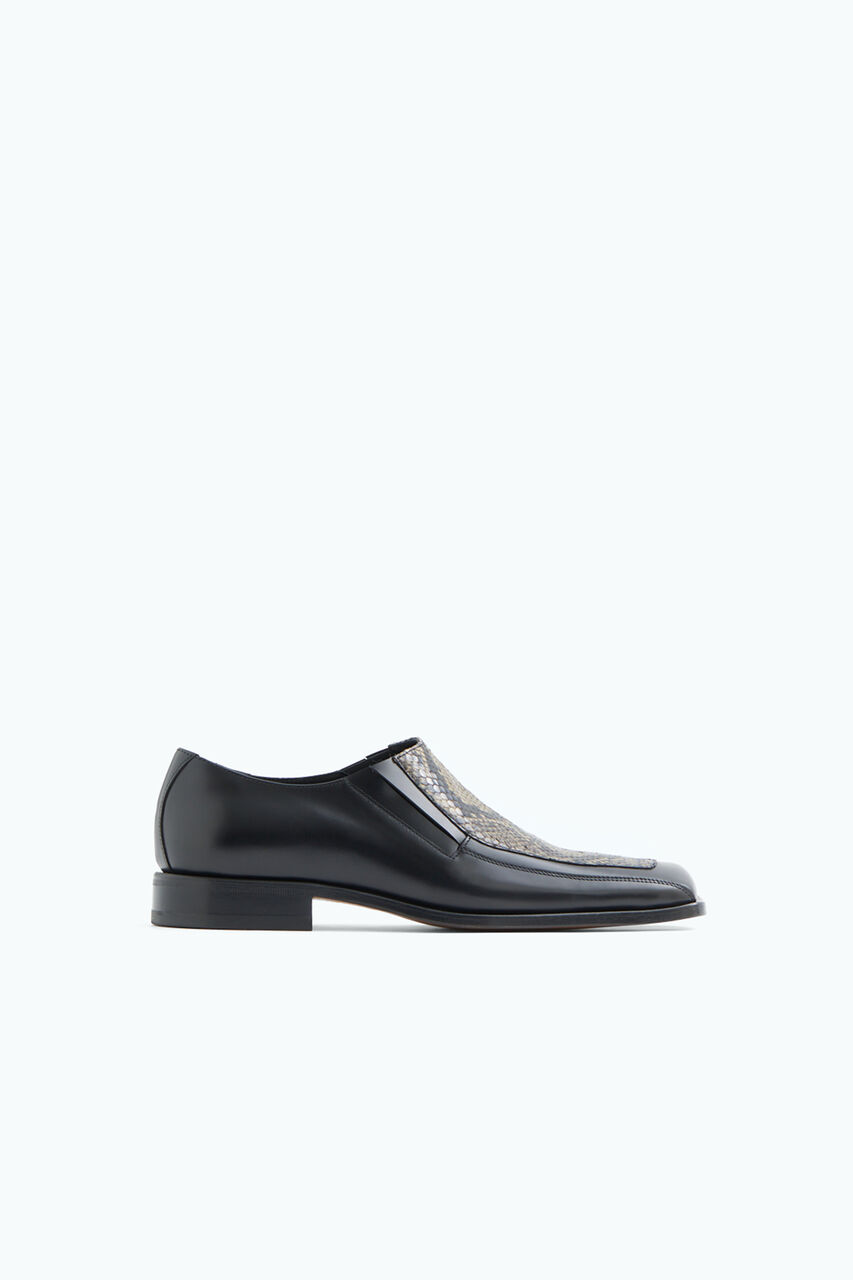 Square Toe Loafers 
