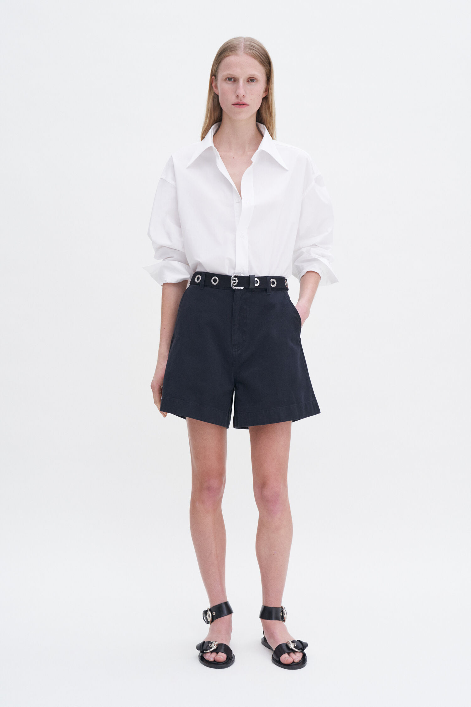 Baggy Cotton Shorts