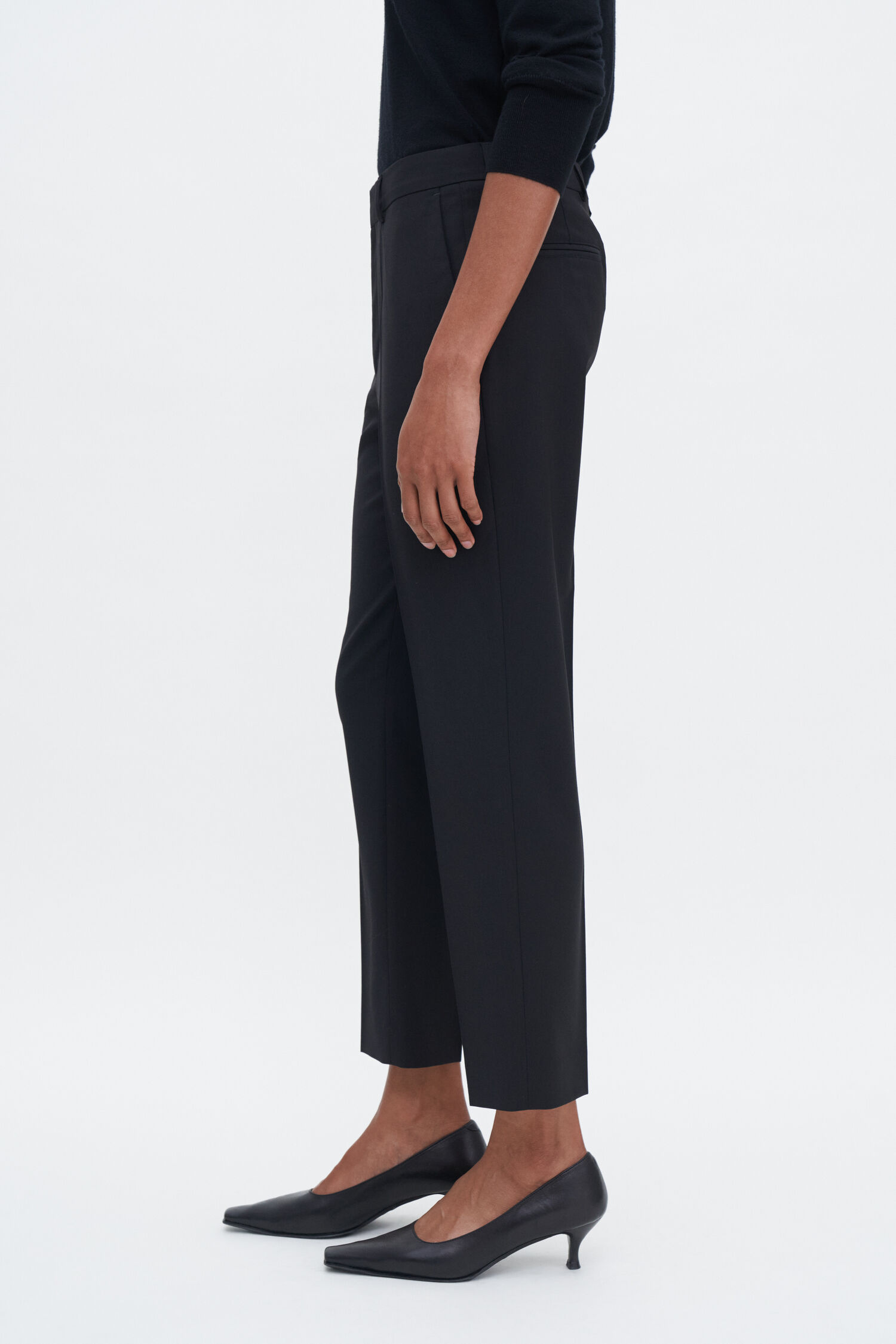 Emma Cropped Cool Wool Trouser