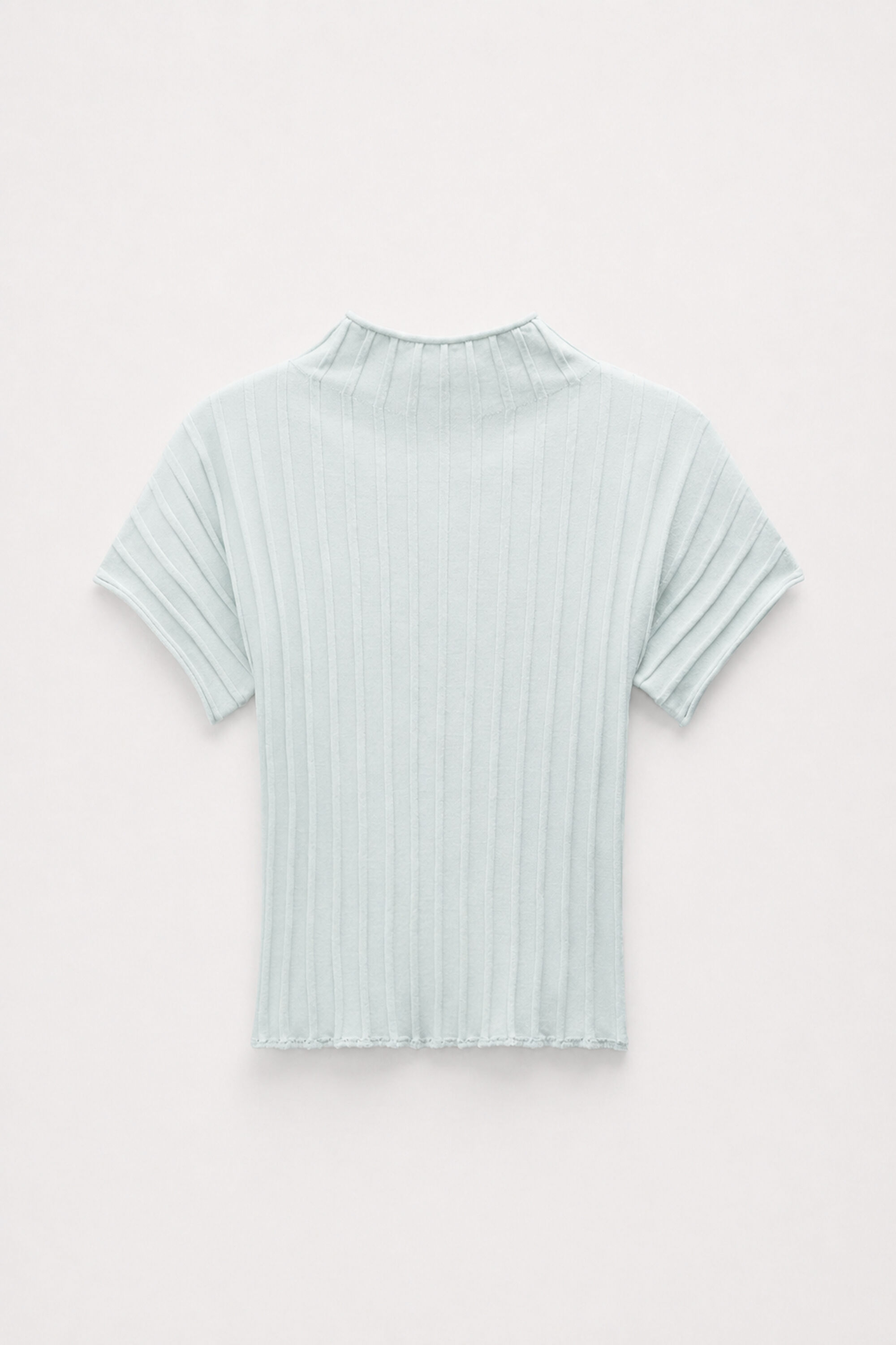 Mock Neck Top - Mint Green | FILIPPA K