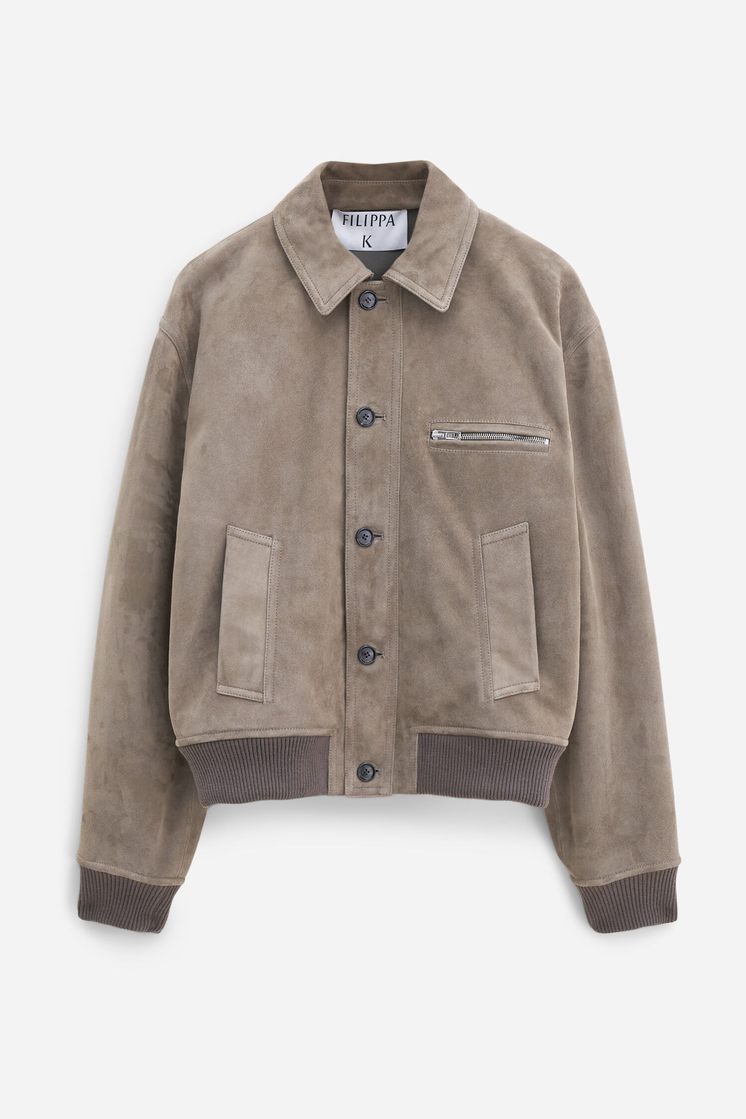 Suede Flight Jacket