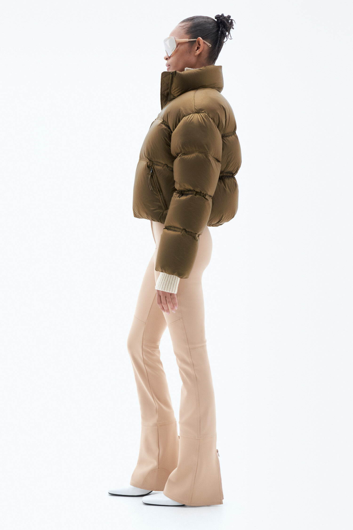 Cropped Puffer Jacket