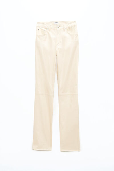 Leather Five Pocket Trousers