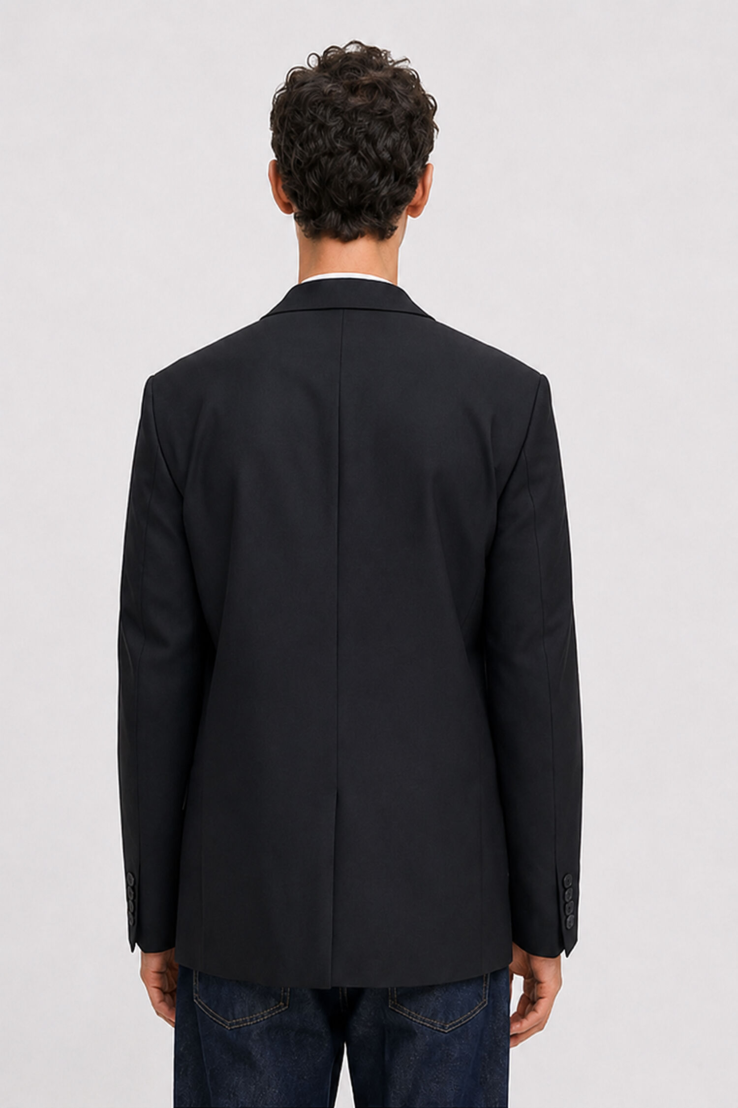 Single Breasted Wool Blazer