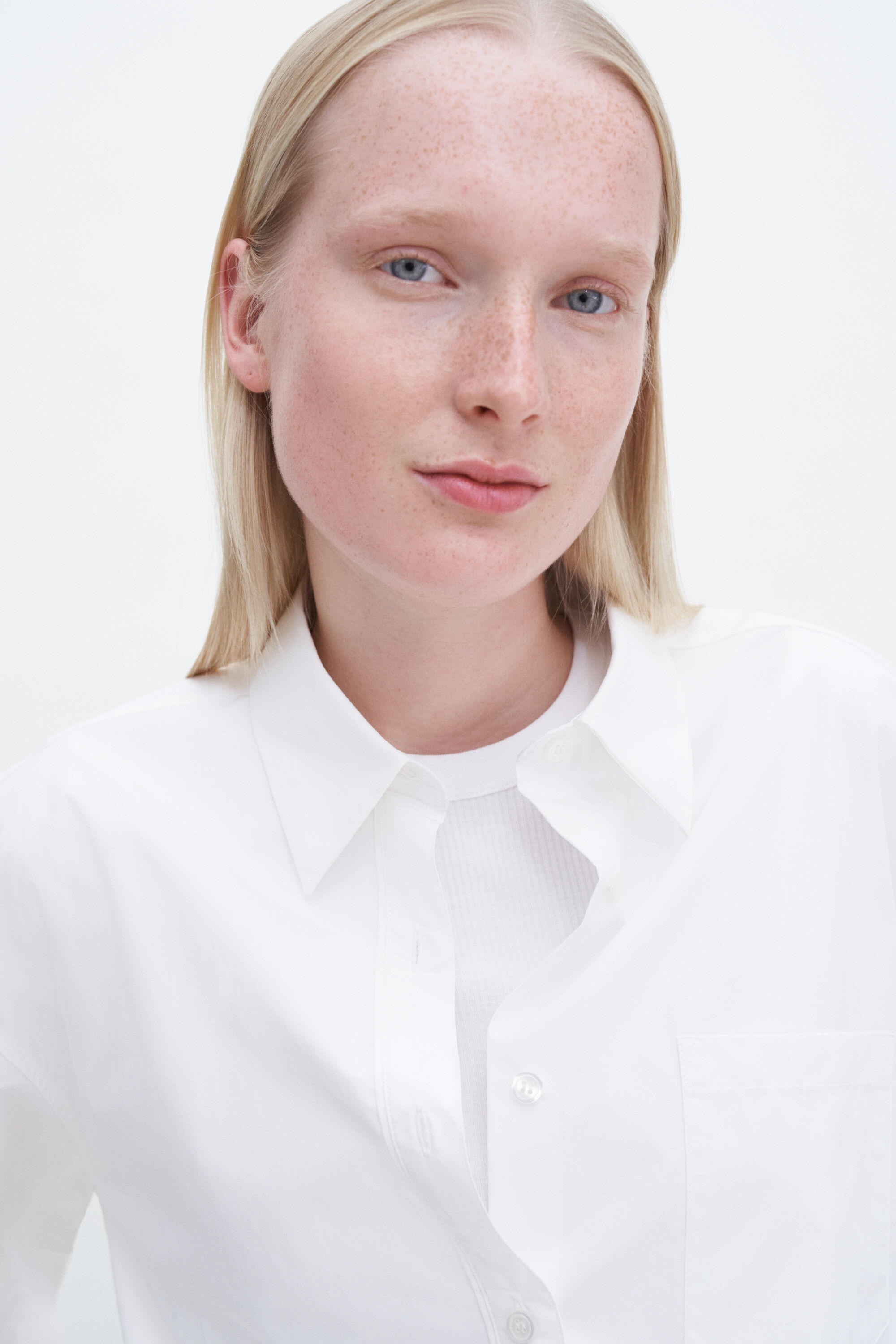 売れ筋商品|||フィリッパコー シャツ レディース トップス SAMMY  - Button-down blouse - white Sammy Shirt White Cotton - Fico Gävle