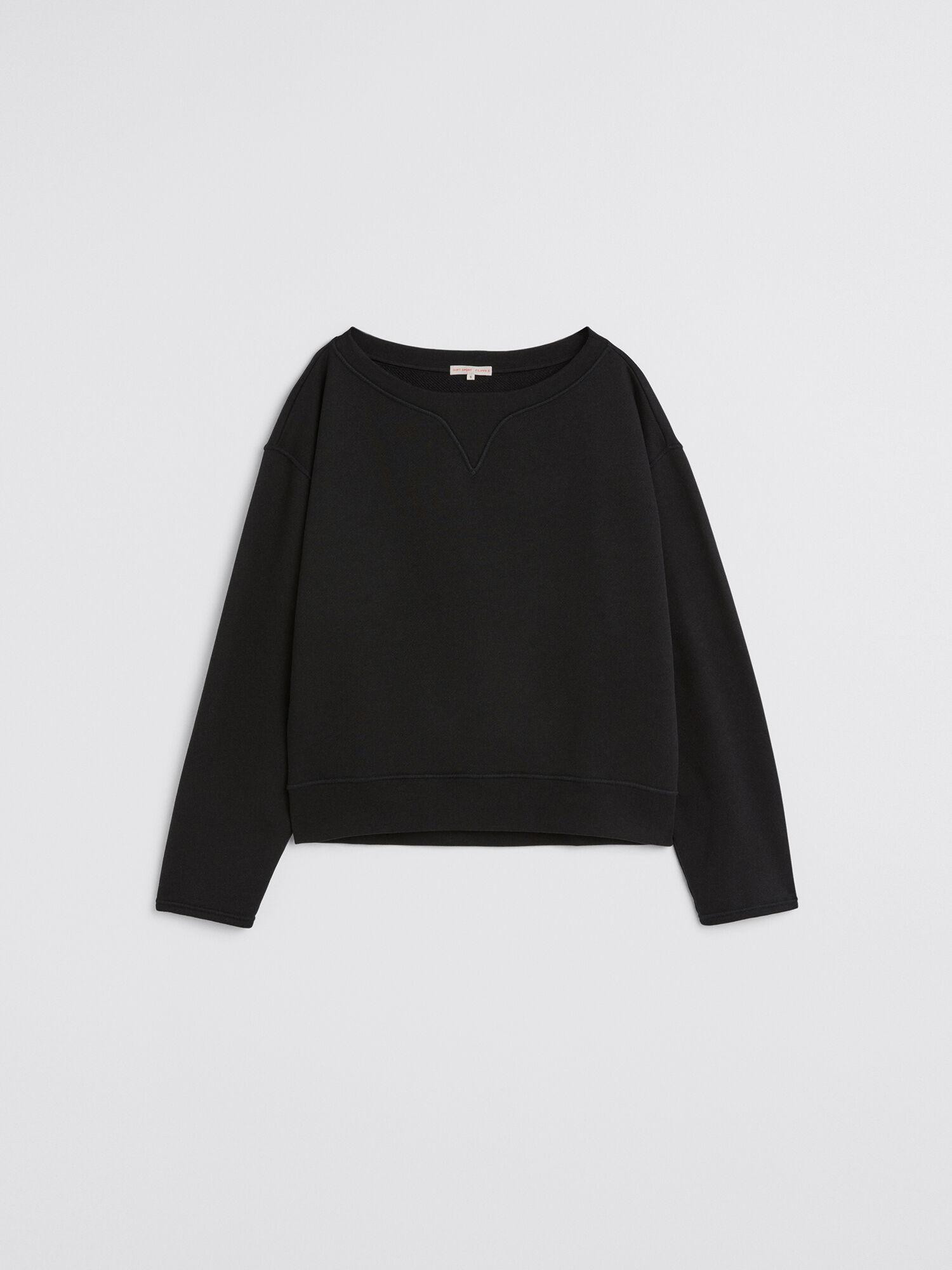 Boat neck 2025 sweatshirt