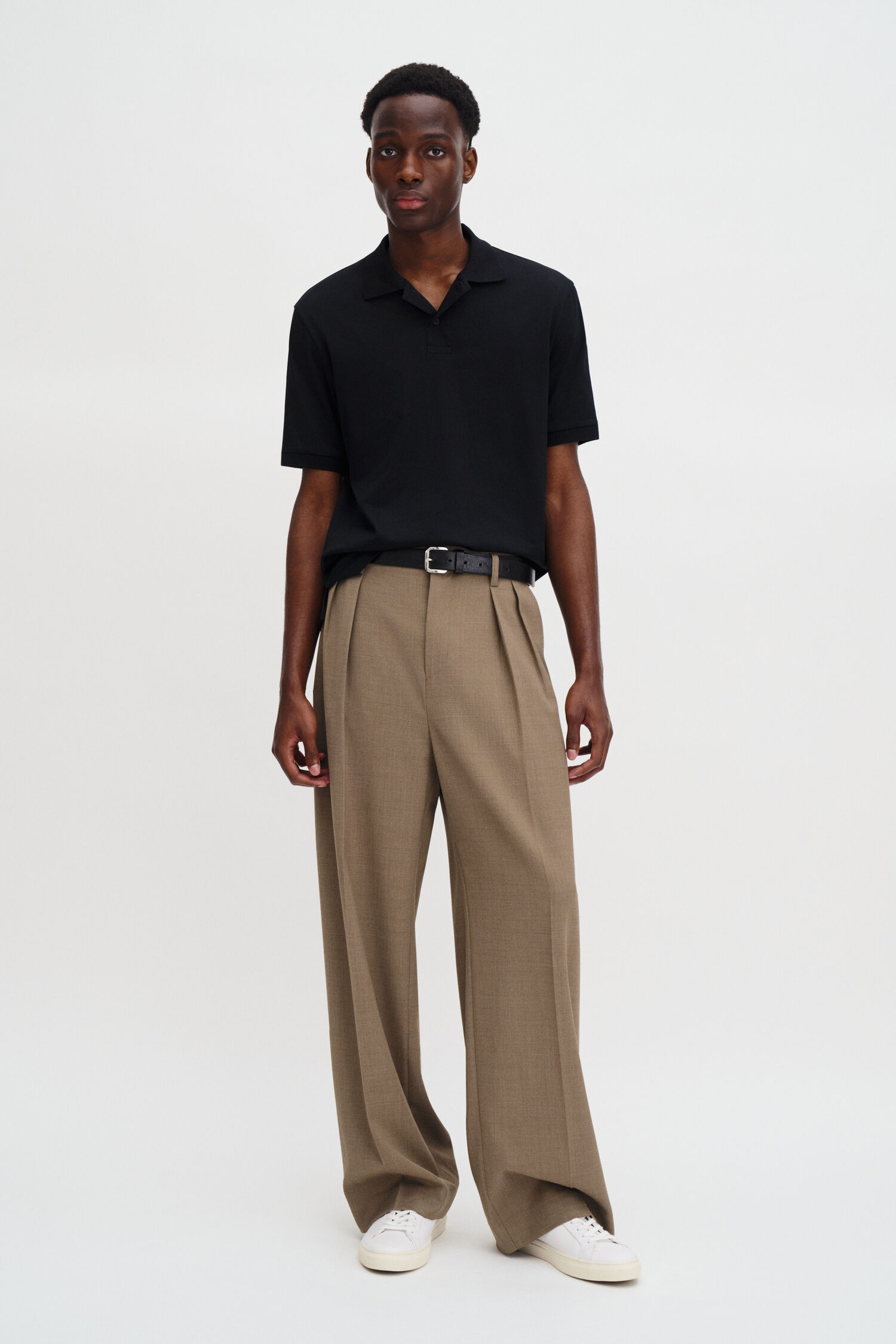 Technical Cotton Polo Shirt