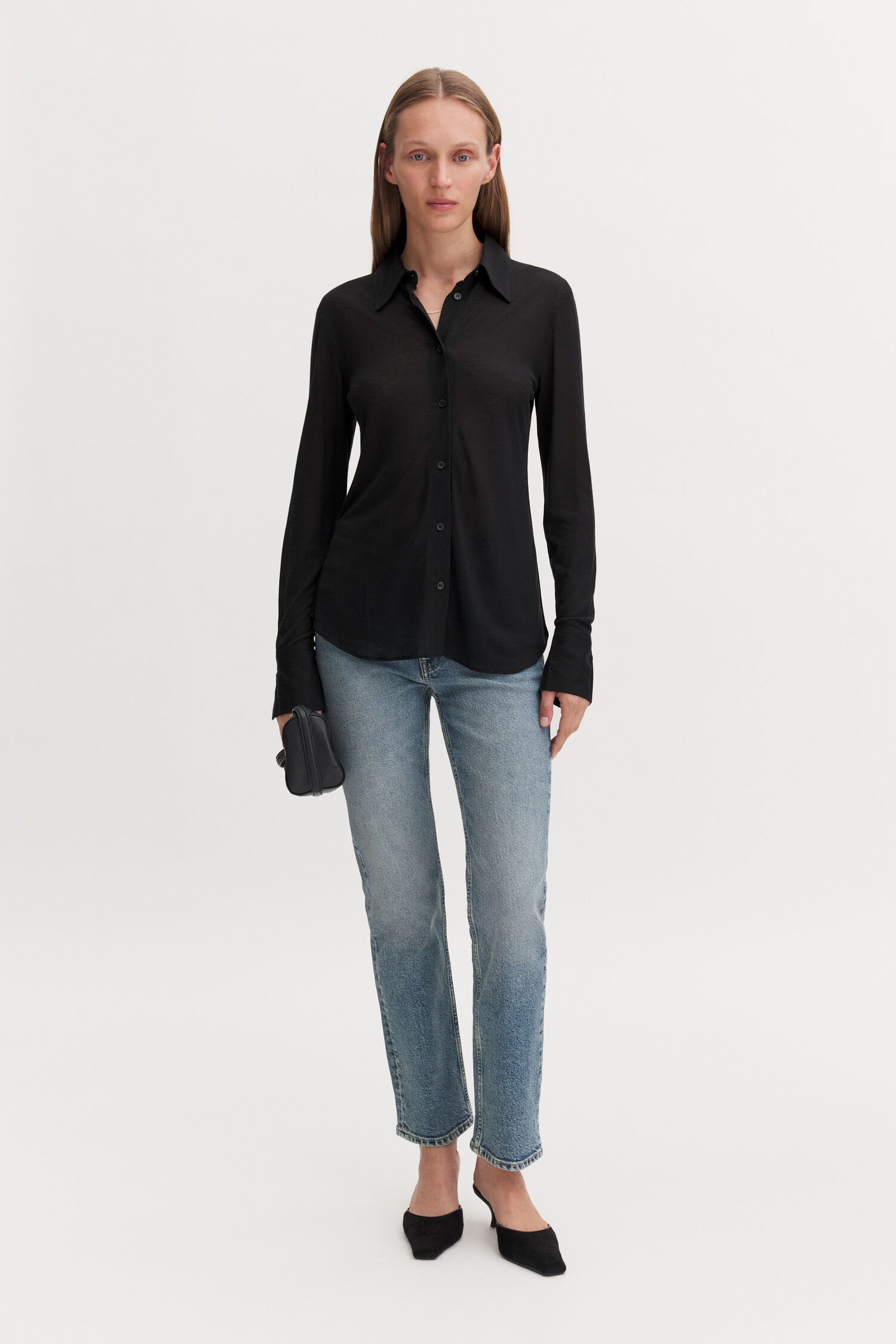 Lyocell Cashmere Shirt